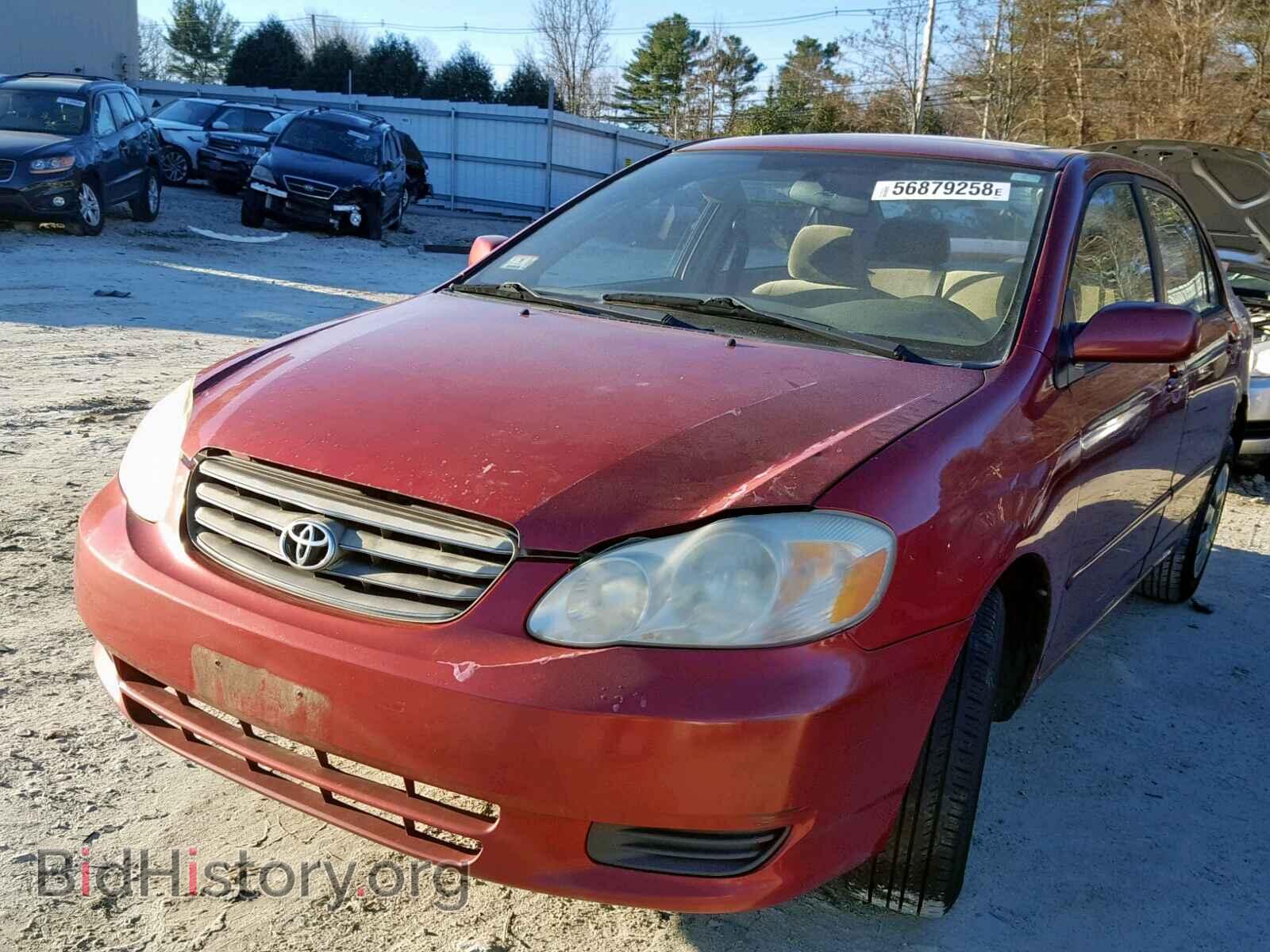 2003 TOYOTA COROLLA - VIN: 2T1BR32E93C060345 - Фото 2