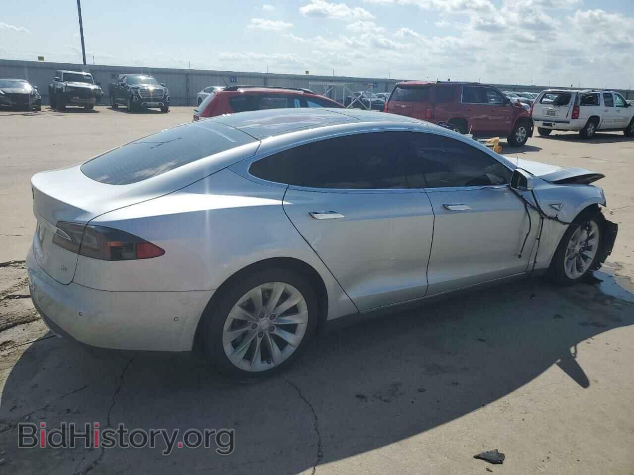 2014 TESLA MODEL S - VIN: 5YJSA1H15EFP60488 - Фото 3