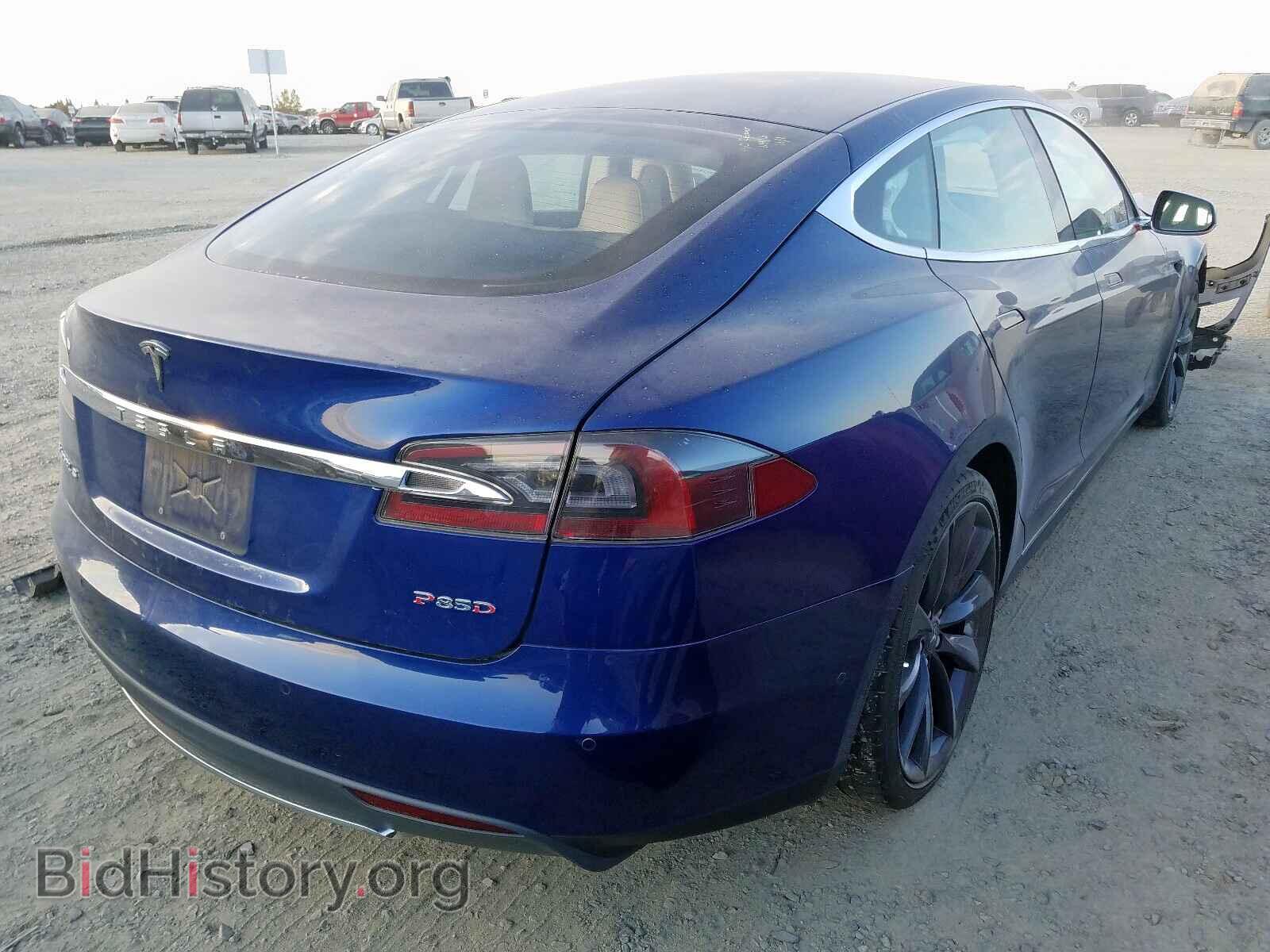 2015 TESLA MODEL S - VIN: 5YJSA1E43FF118934 - Фото 4