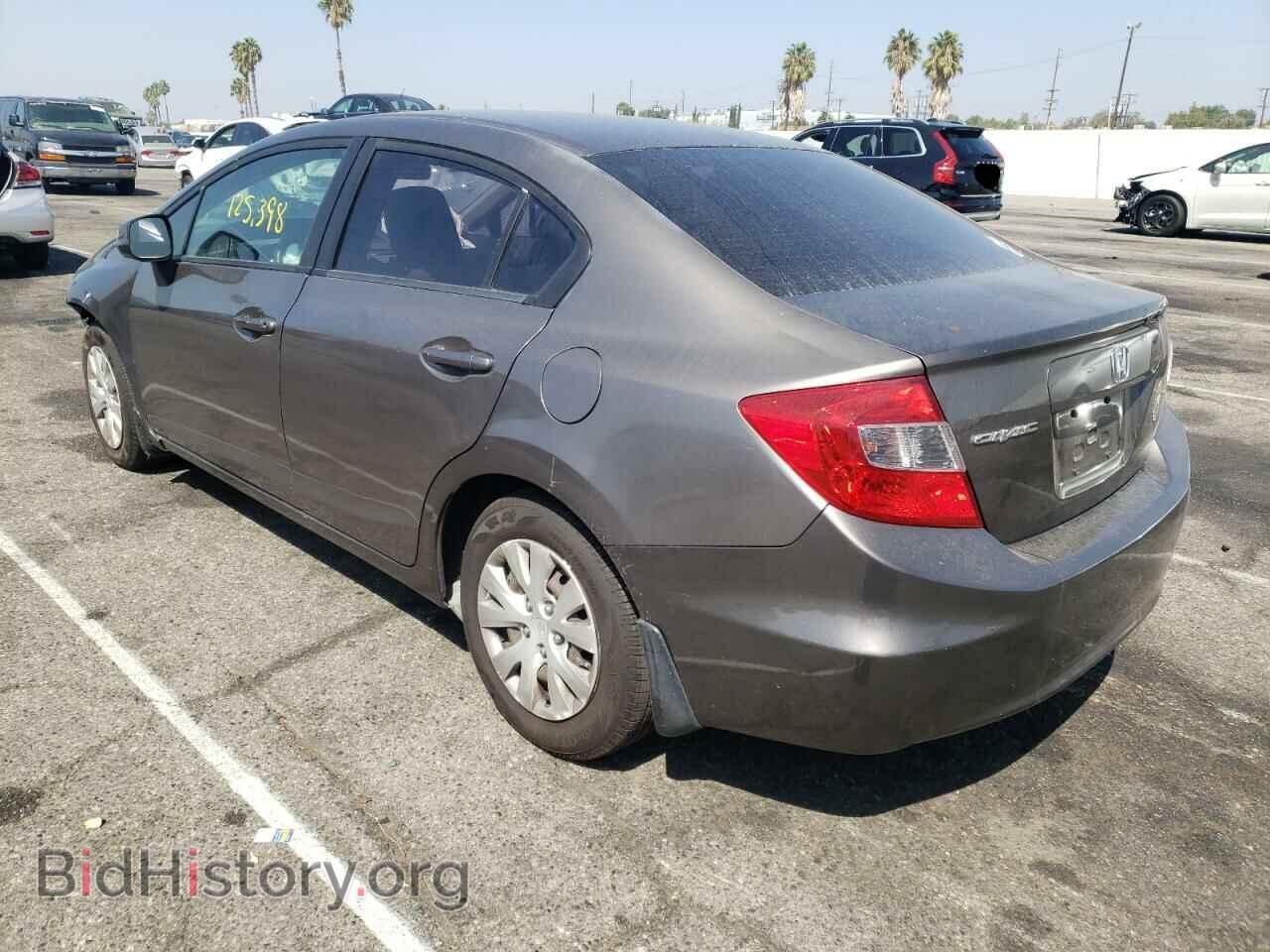 2012 HONDA CIVIC - VIN: 2HGFB2F54CH589588 - Фото 3