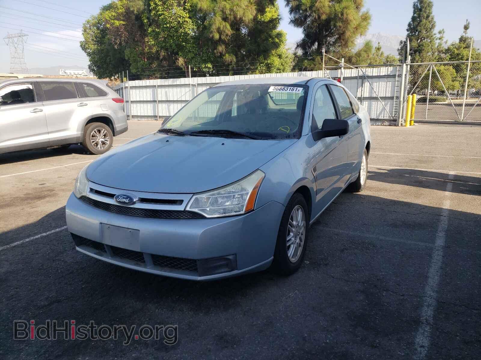 2008 FORD FOCUS - VIN: 1FAHP35NX8W195091 - Фото 2