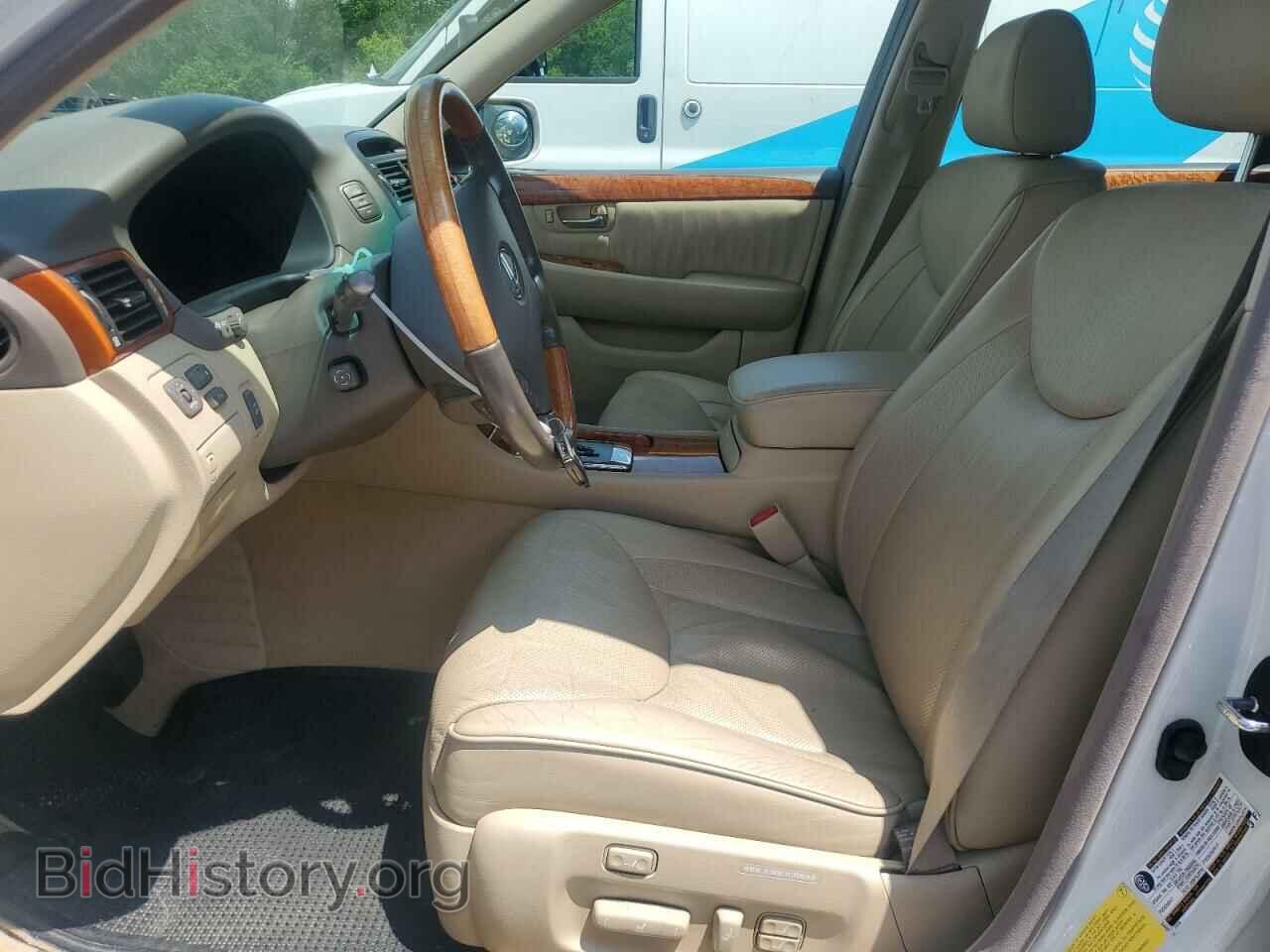 2005 LEXUS LS430 - VIN: JTHBN36F655007129 - Фото 7