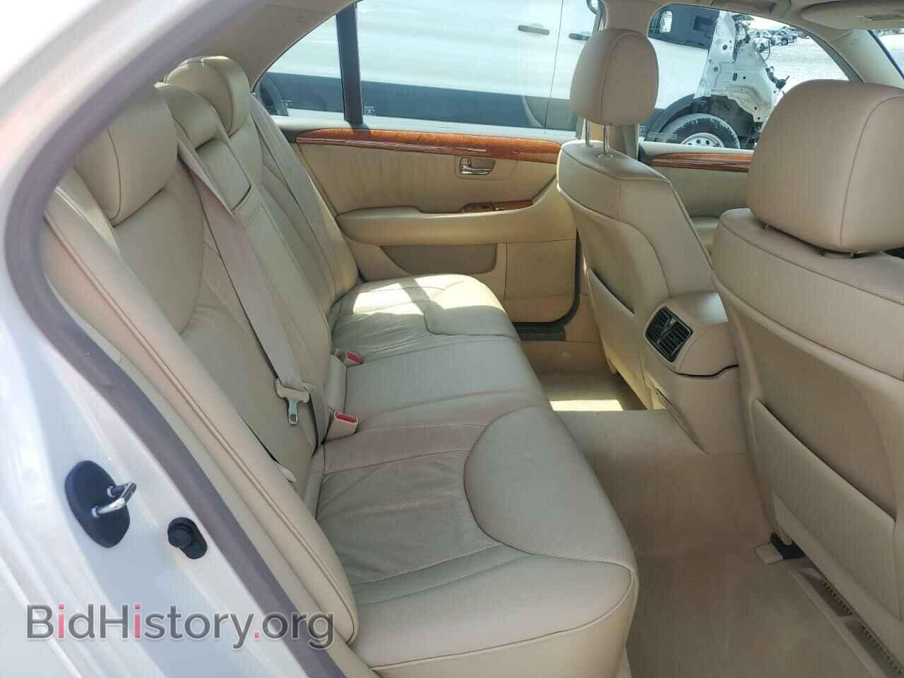 2005 LEXUS LS430 - VIN: JTHBN36F655007129 - Фото 10