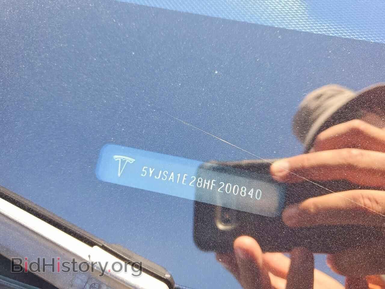 2017 TESLA MODEL S - VIN: 5YJSA1E28HF200840 - Photo 12