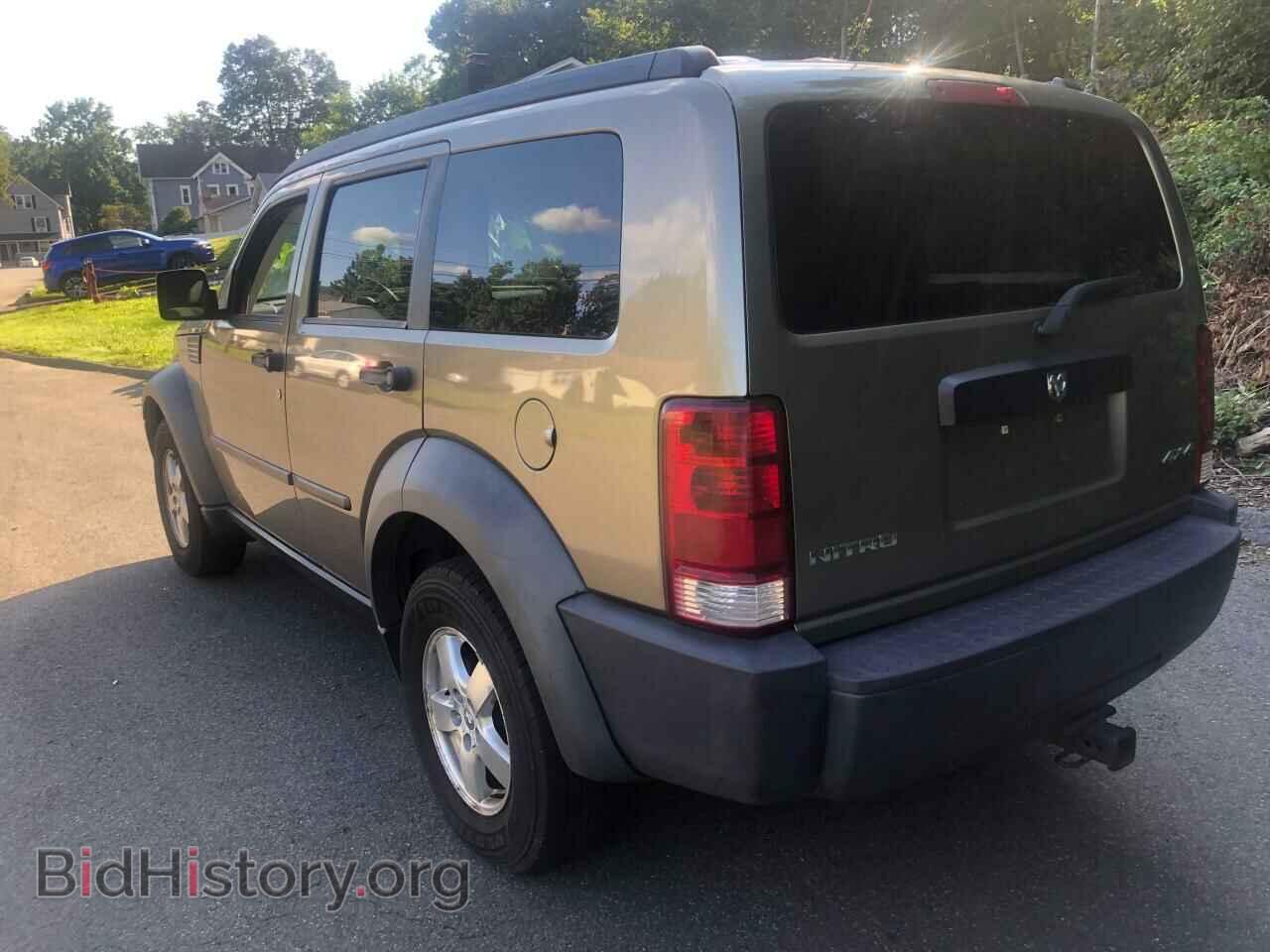 2007 DODGE NITRO - VIN: 1D8GU28K47W564313 - Фото 3