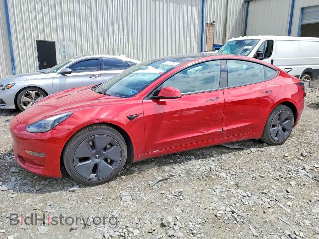 Фотография 5YJ3E1EA1NF371005 - TESLA MODEL 3 2022