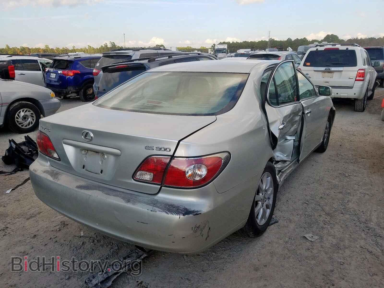 2003 LEXUS ES300 - VIN: JTHBF30G635039770 - Фото 4