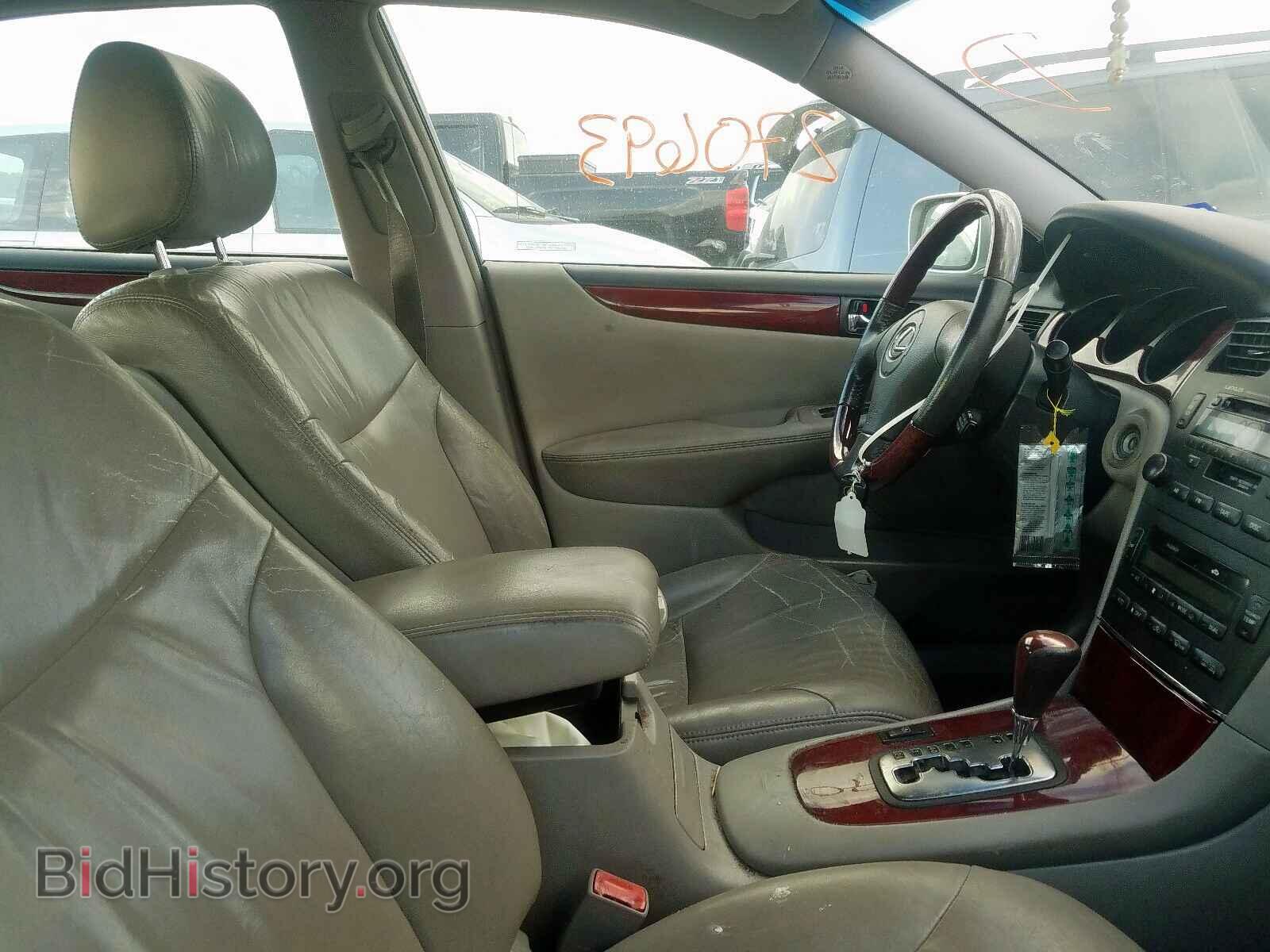 2003 LEXUS ES300 - VIN: JTHBF30G635039770 - Фото 5