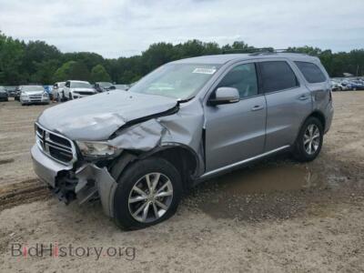 2016 Dodge DURANGO Limited, серый — VIN 1C4RDJDG8GC433292, Copart