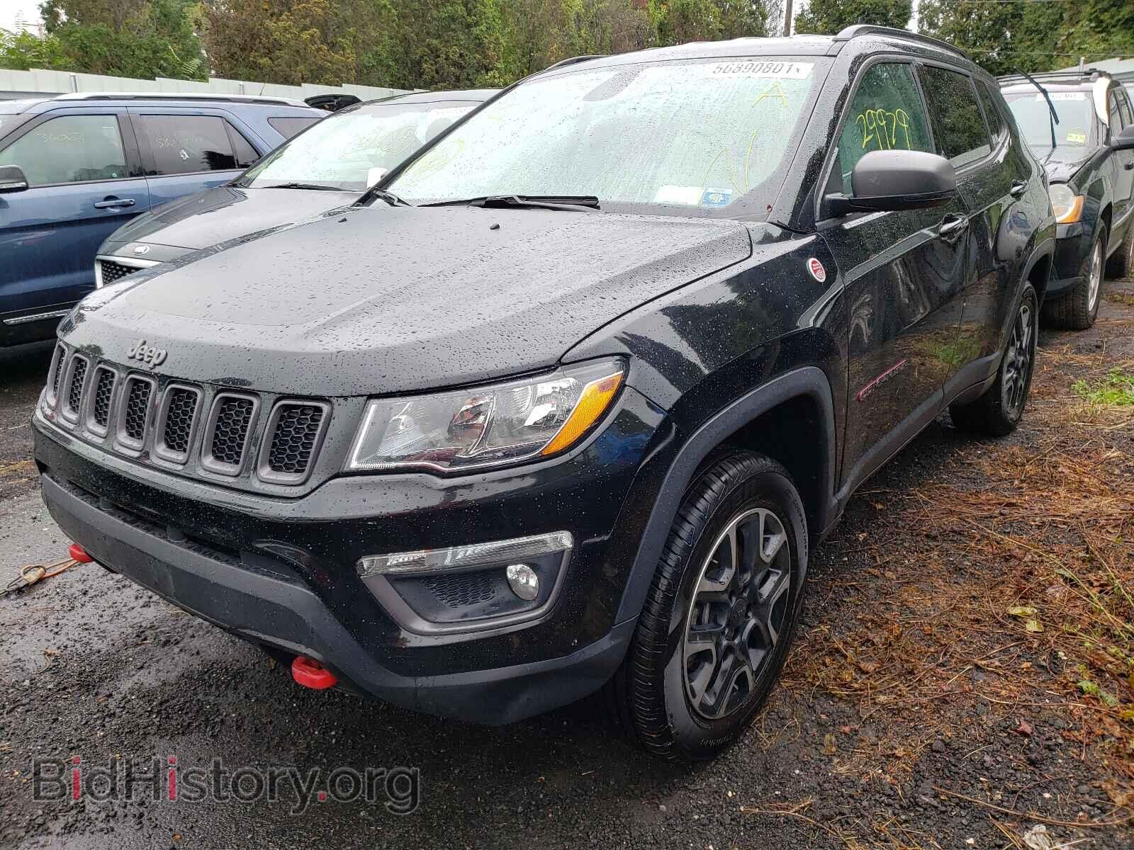 2019 JEEP COMPASS - VIN: 3C4NJDDB4KT665320 - Фото 2