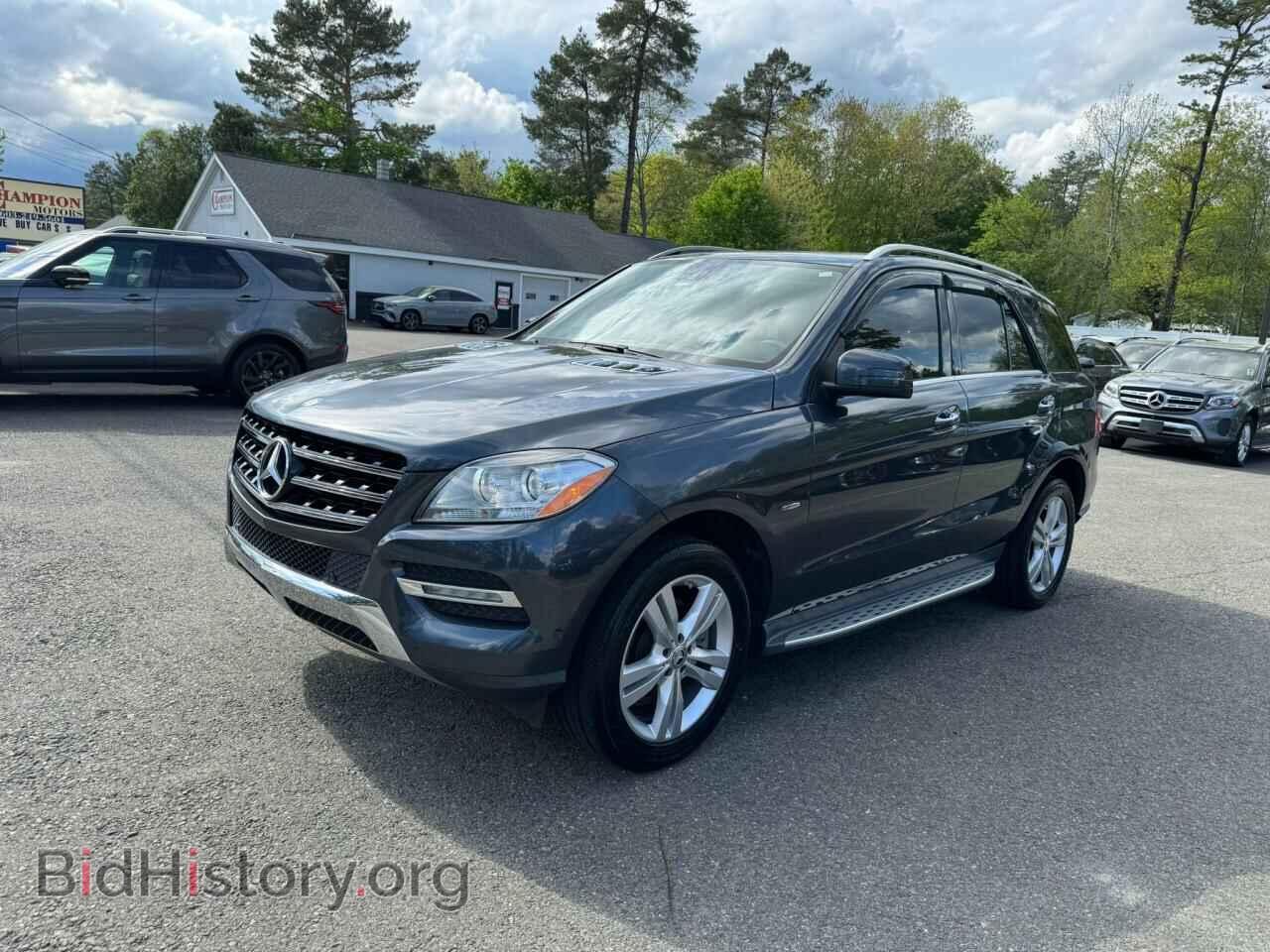Photo 4JGDA2EB0CA030386 - MERCEDES-BENZ M-CLASS 2012
