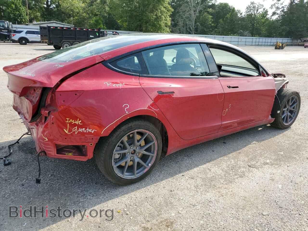 2022 TESLA MODEL 3 - VIN: 5YJ3E1EA1NF185254 - Фото 3
