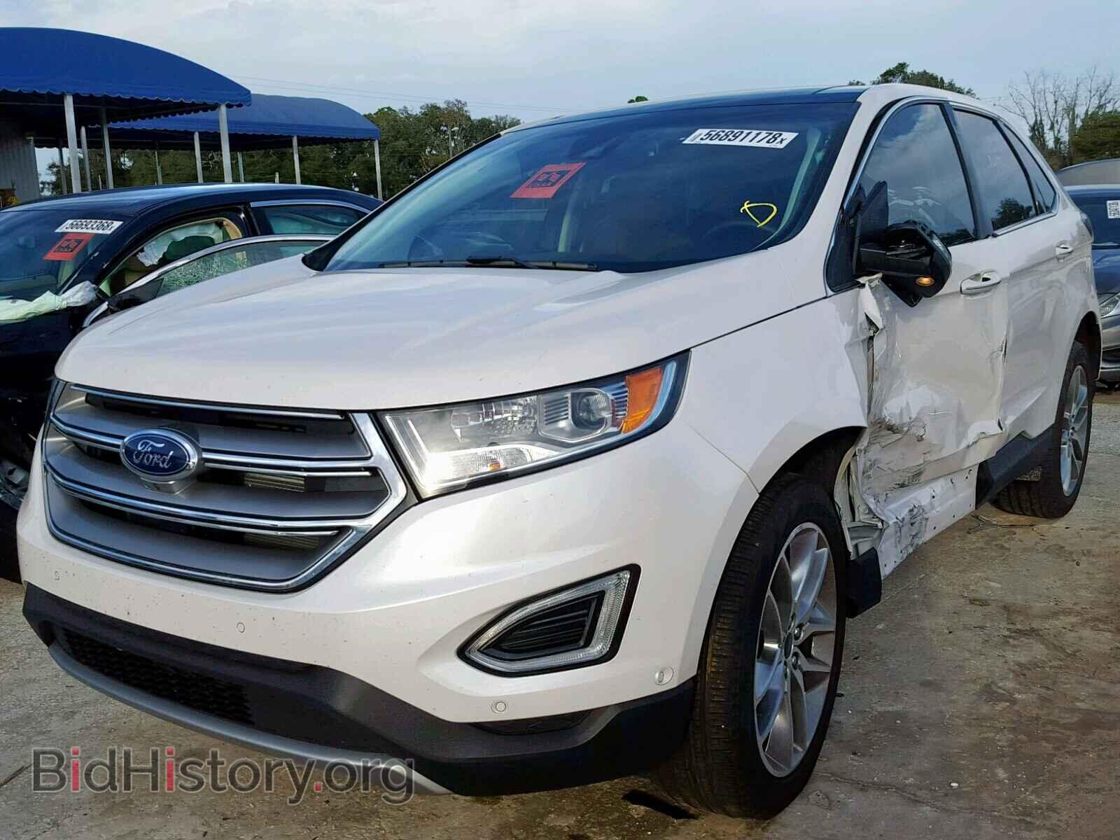 2017 FORD EDGE TITAN - VIN: 2FMPK3K89HBC52106 - Фото 2