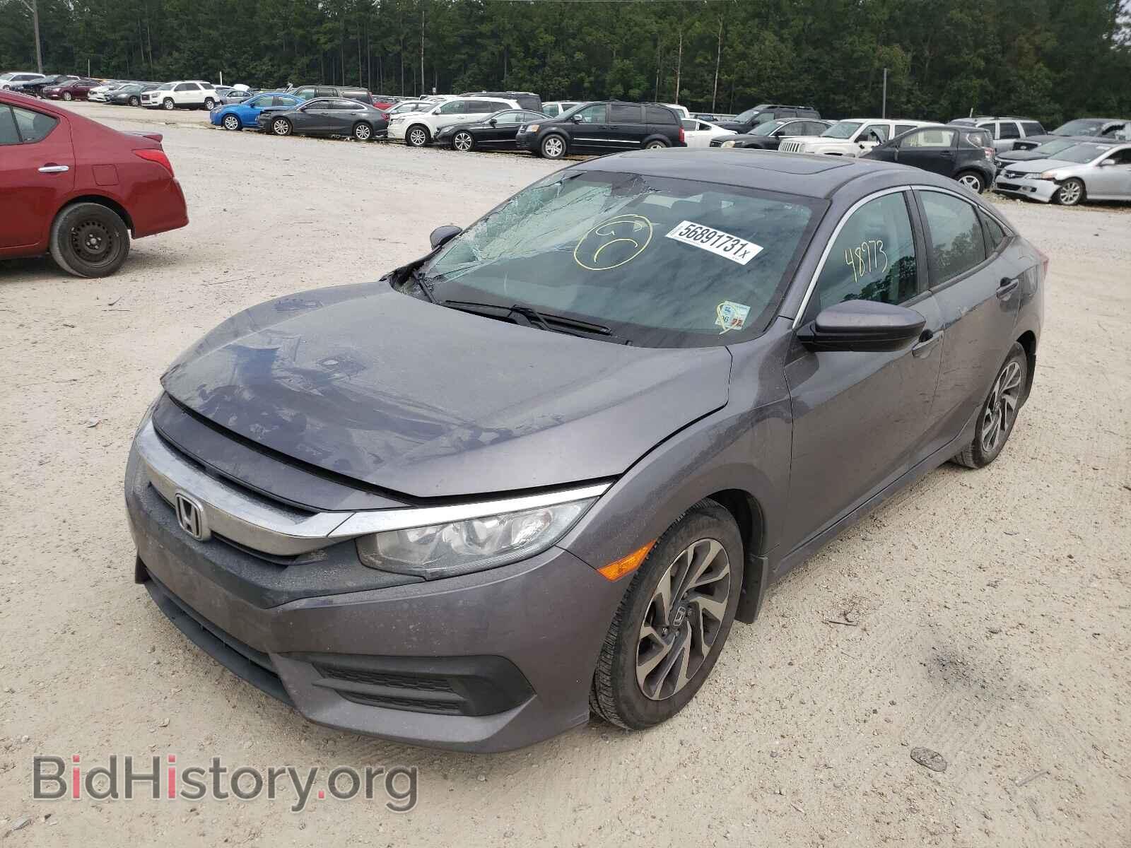 2017 HONDA CIVIC - VIN: 19XFC2F74HE008347 - Фото 2