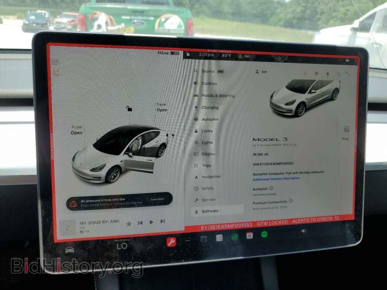 2021 TESLA MODEL 3 - VIN: 5YJ3E1EA5MF091053 - Photo 9