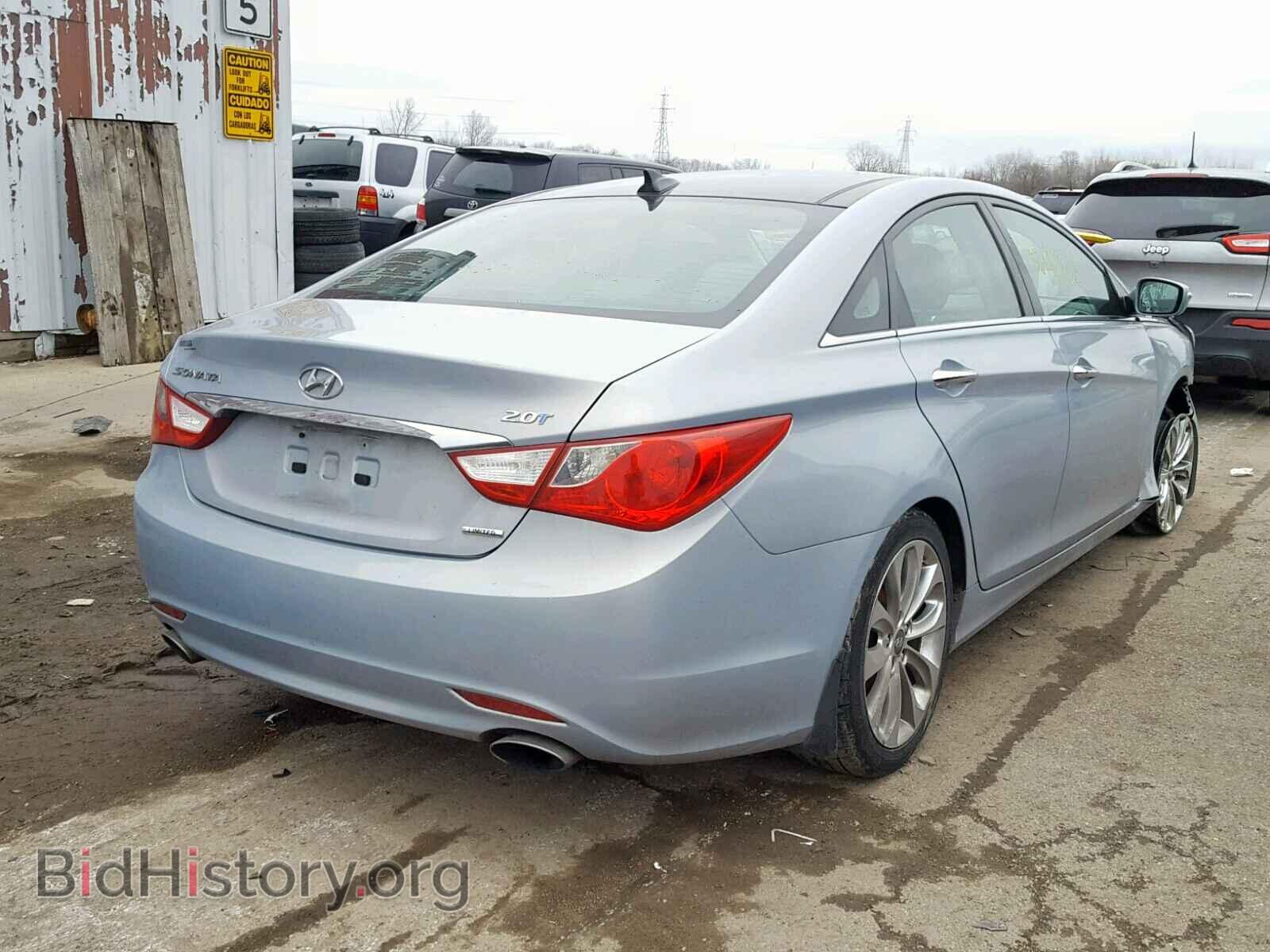 2012 HYUNDAI SONATA - VIN: 5NPEC4AB3CH447823 - Фото 4
