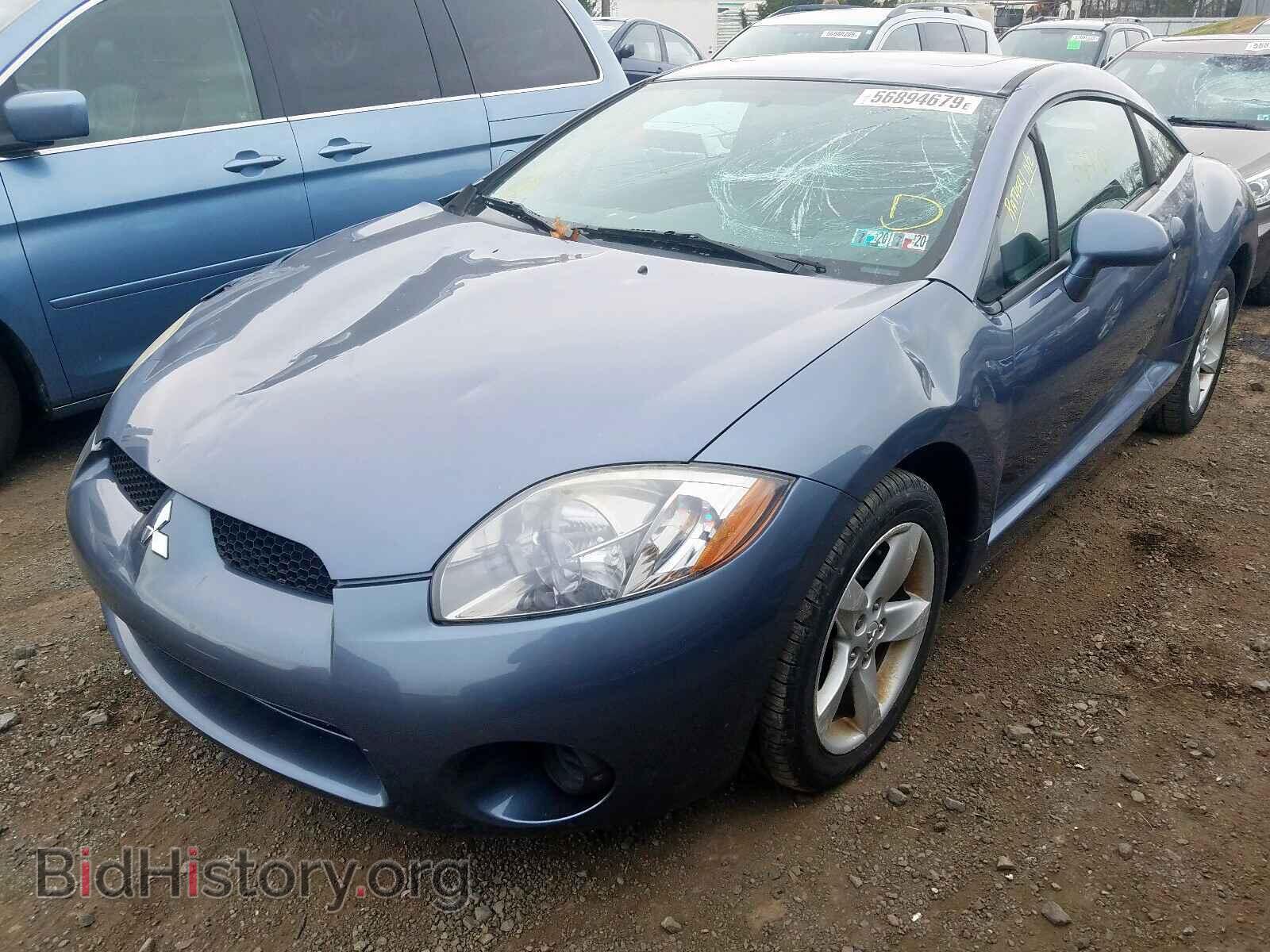 2007 MITSUBISHI ECLIPSE - VIN: 4A3AK24F87E048509 - Фото 2