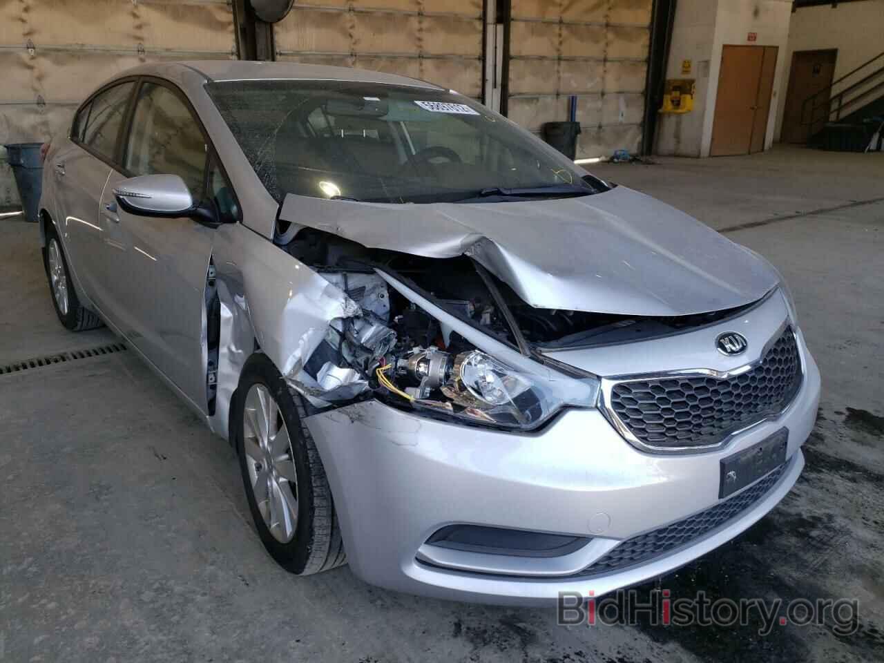 Photo KNAFX4A62G5485378 - KIA FORTE 2016