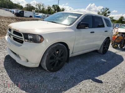 2012 Dodge DURANGO R/T, white — VIN 1C4SDJCT1CC331052, Copart