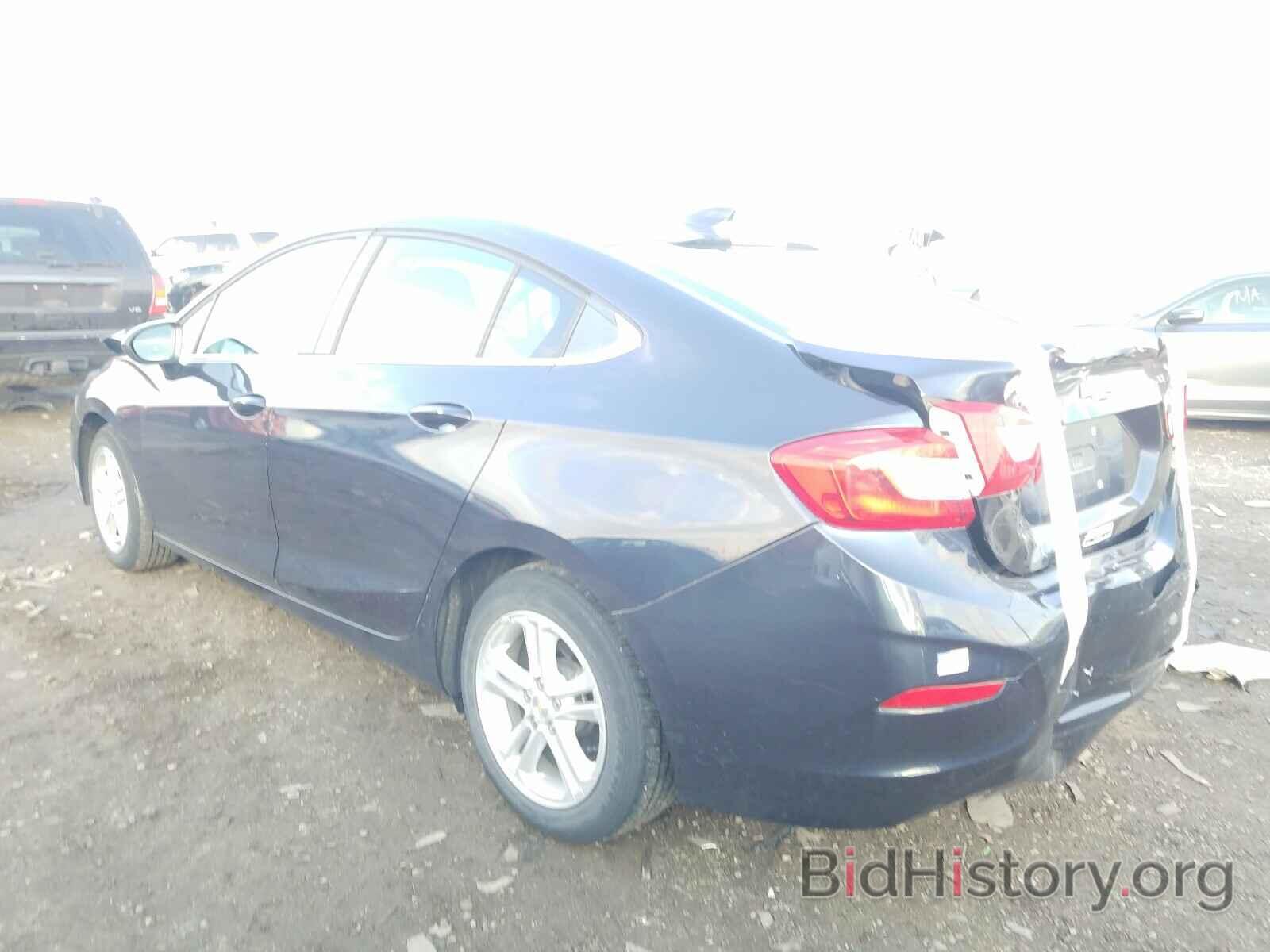 Report 1G1BE5SM7G7269100 CHEVROLET CRUZE 2016 BLACK GAS