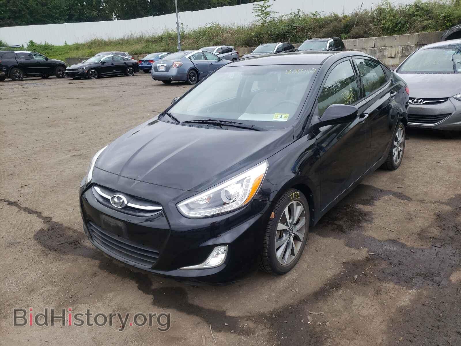 2016 HYUNDAI ACCENT - VIN: KMHCU4AE2GU120996 - Фото 2