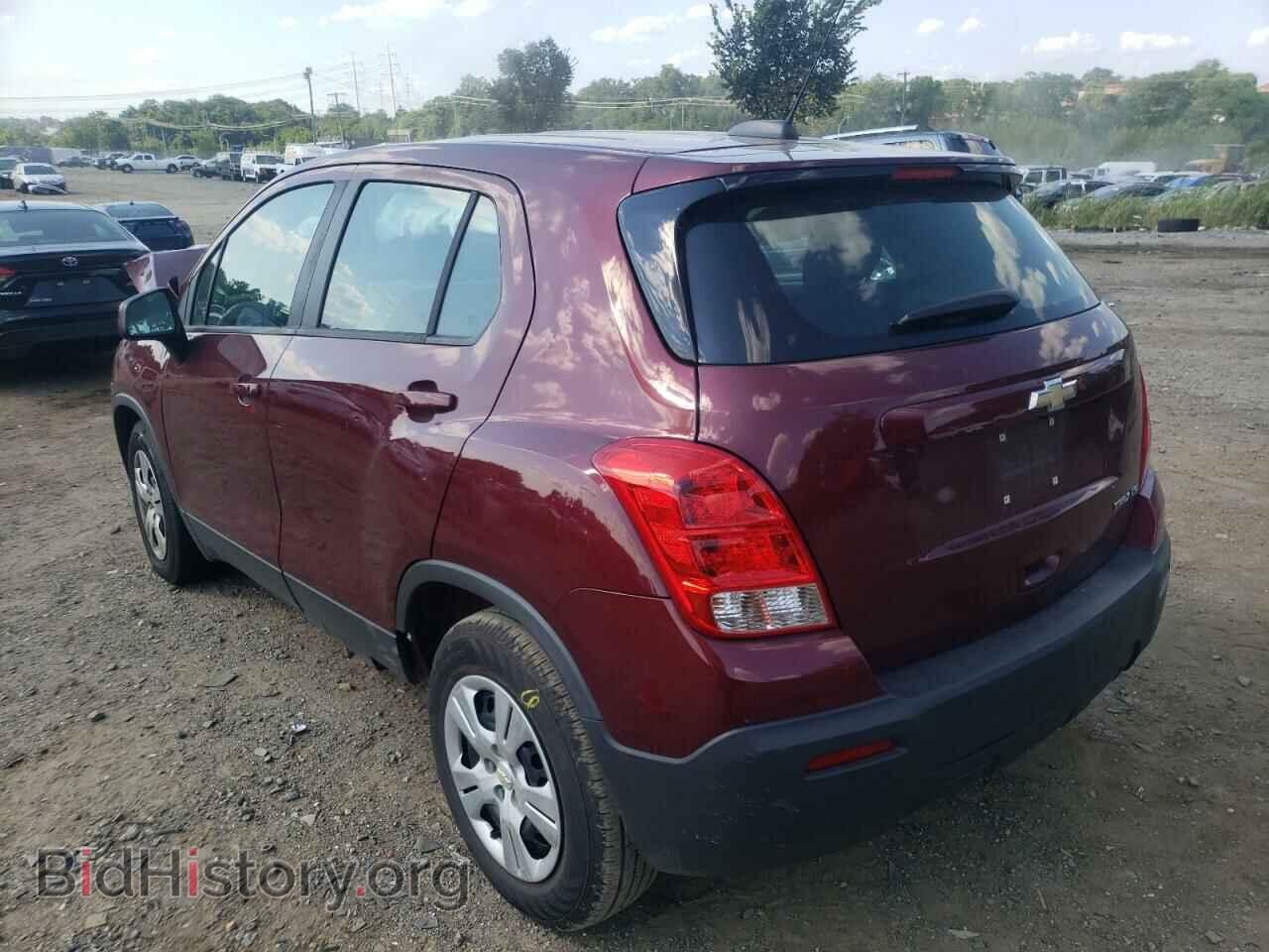 2016 CHEVROLET TRAX - VIN: 3GNCJKSB4GL275251 - Фото 3
