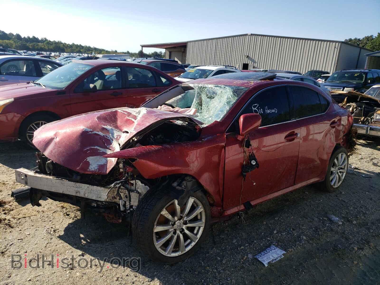 2007 LEXUS IS - VIN: JTHCK262872018190 - Фото 2