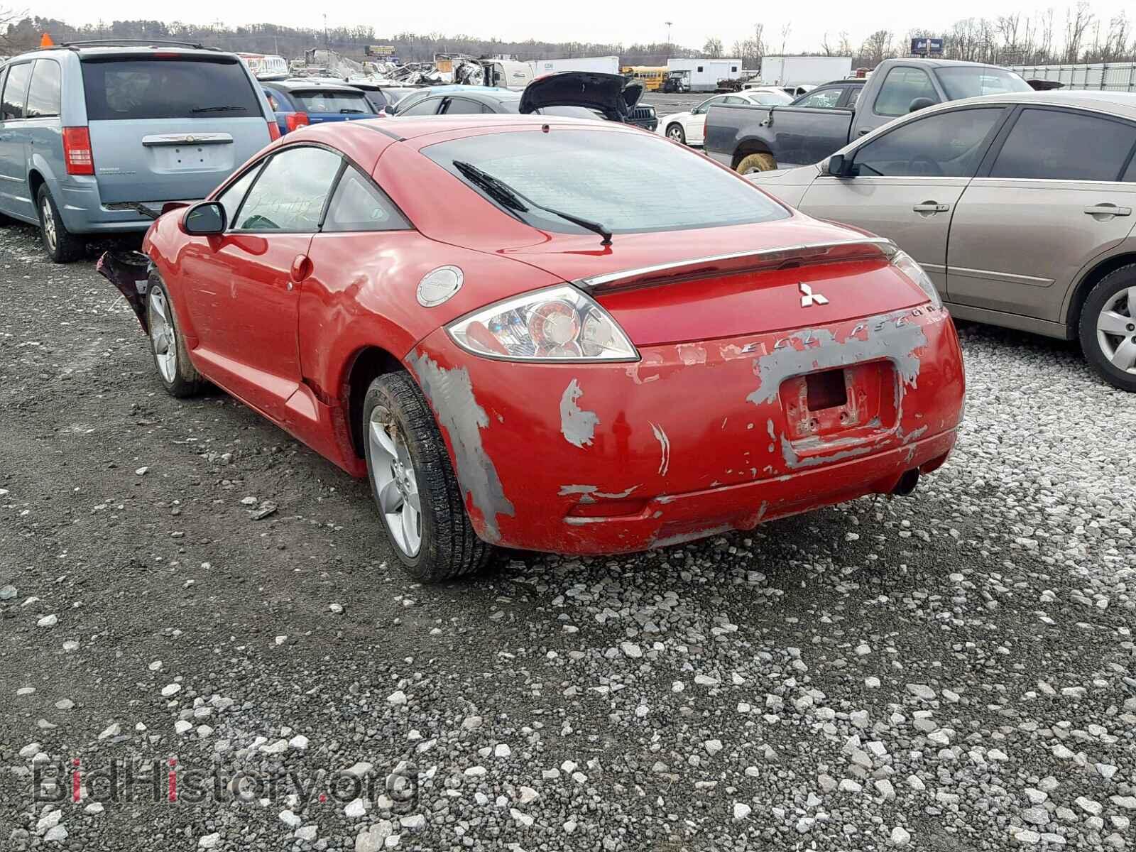 2007 MITSUBISHI ECLIPSE - VIN: 4A3AK34T17E022040 - Фото 3