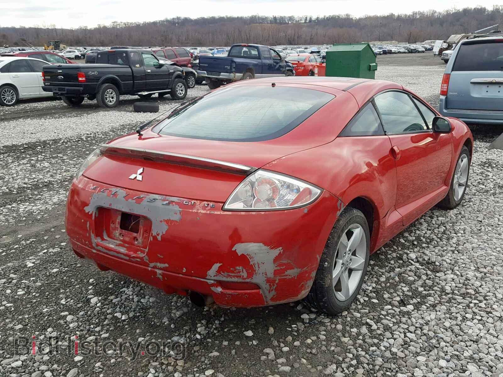 2007 MITSUBISHI ECLIPSE - VIN: 4A3AK34T17E022040 - Фото 4