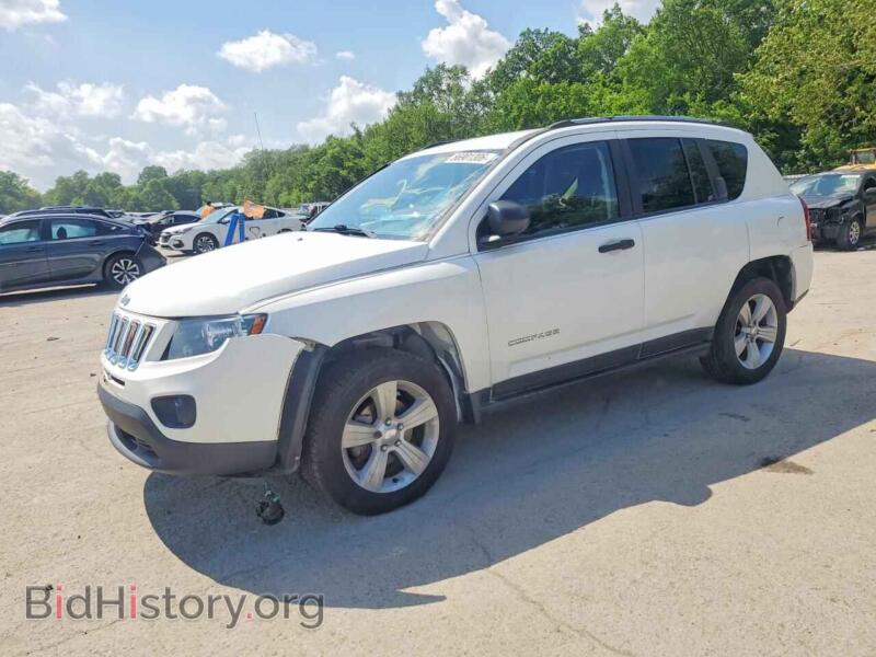 2017 Jeep COMPASS Sport (VIN 1C4NJDBB9HD127200) — фото 1 из 15, Copart, повреждение: передняя часть