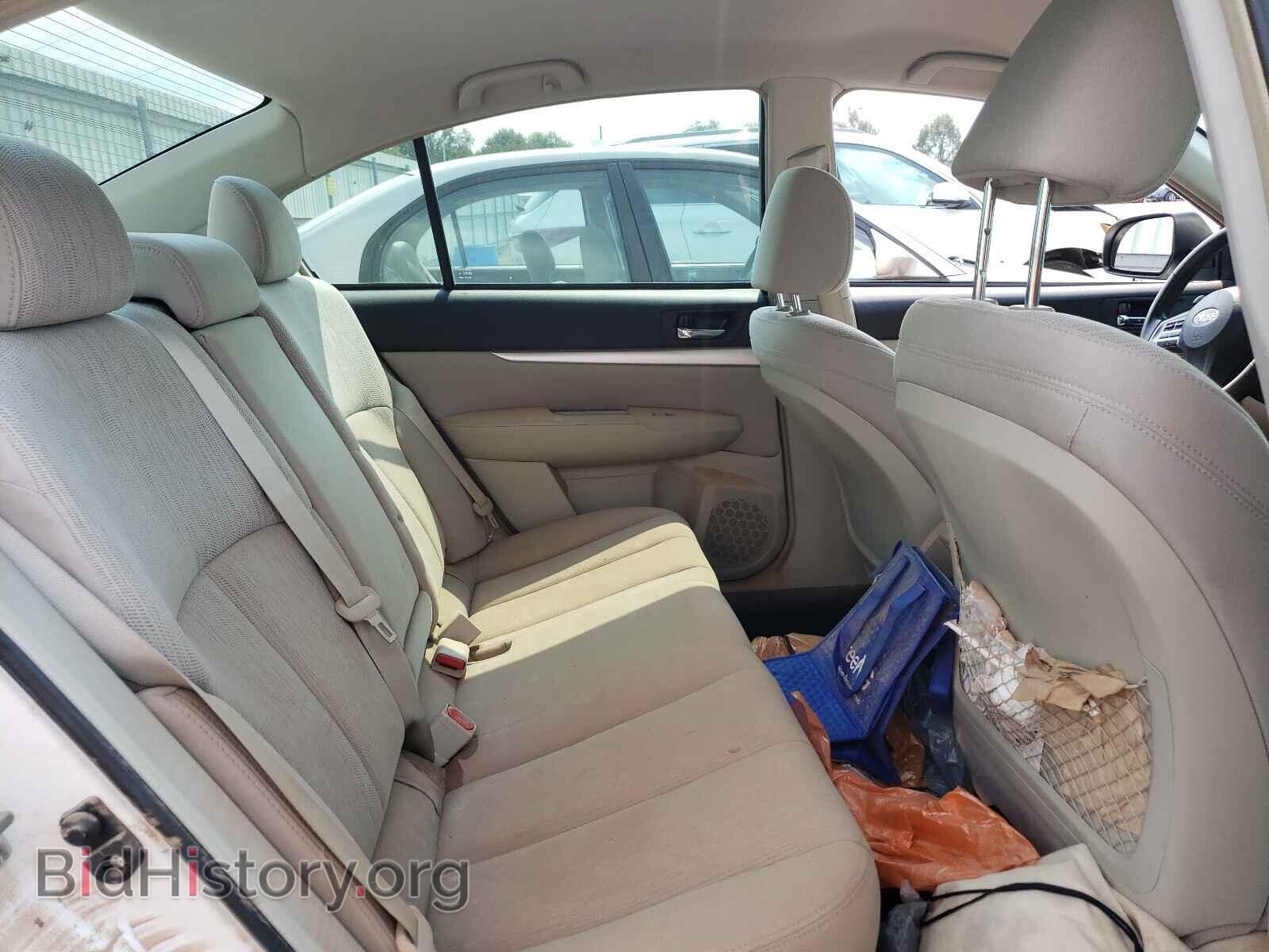 2013 SUBARU LEGACY - VIN: 4S3BMCC62D3010936 - Фото 6