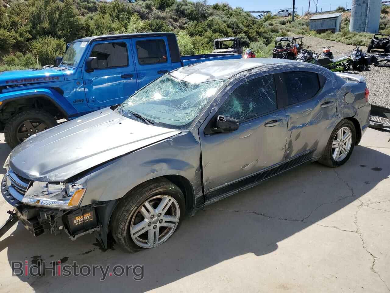 Photo 1C3CDZCB8CN157497 - DODGE AVENGER 2012