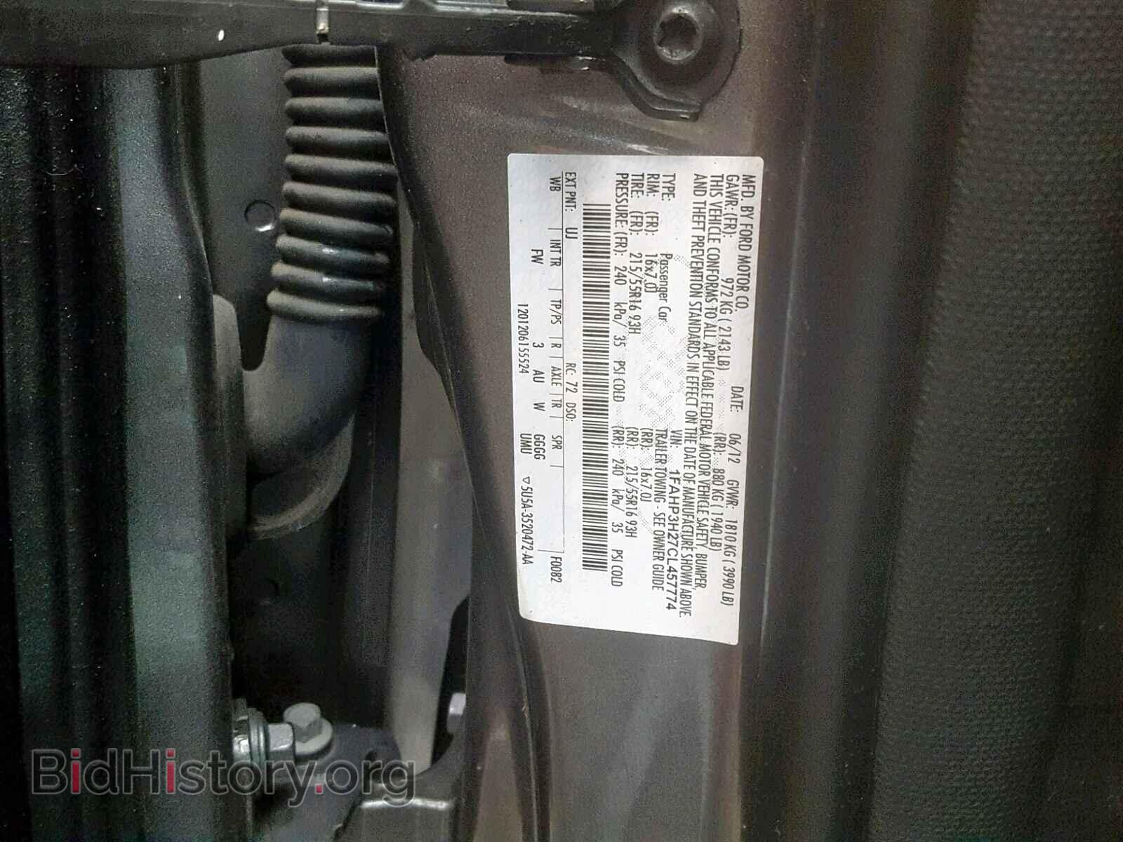 2012 FORD FOCUS - VIN: 1FAHP3H27CL457774 - Photo 10