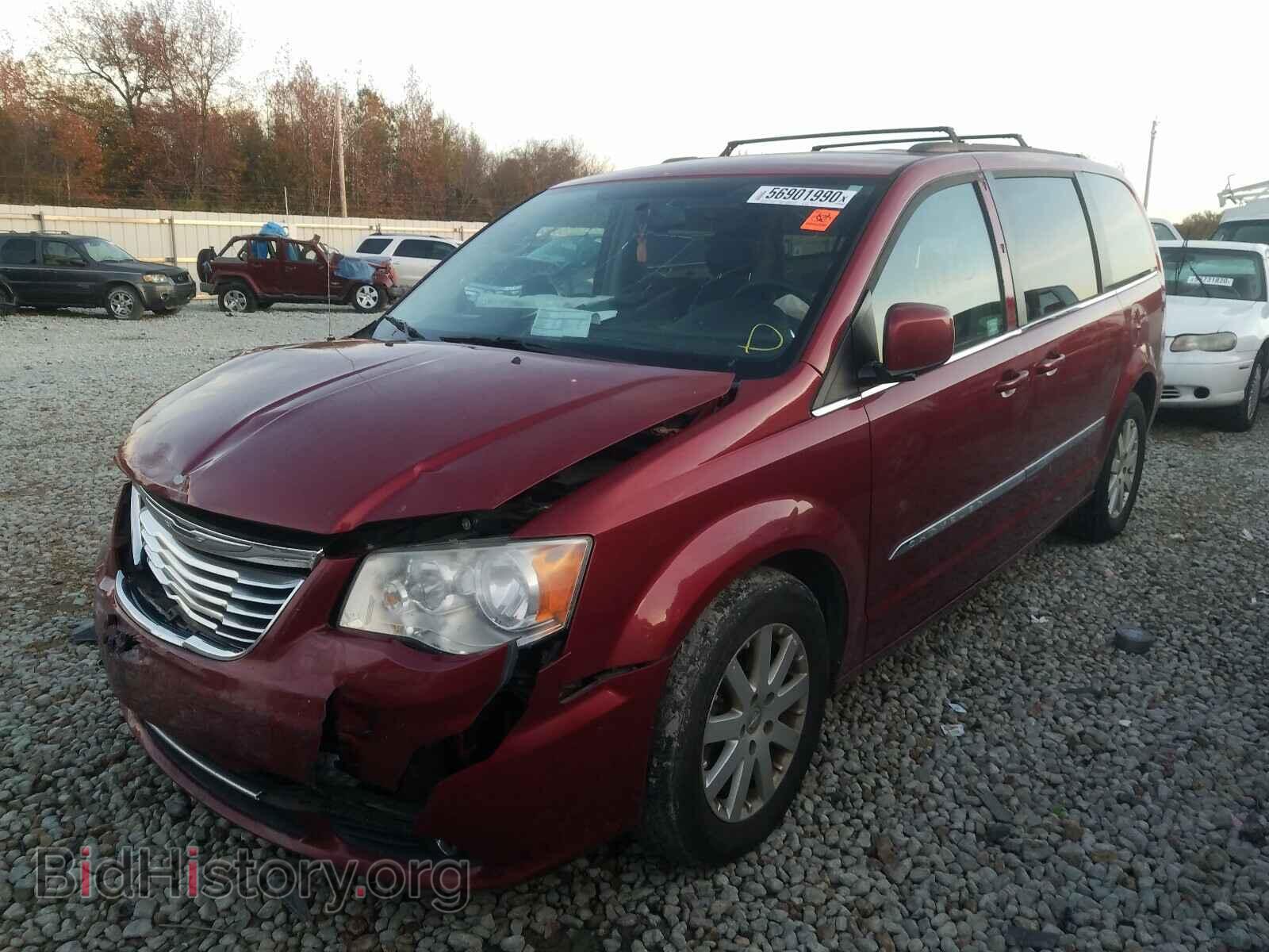 2014 CHRYSLER MINIVAN - VIN: 2C4RC1BG3ER396856 - Фото 2