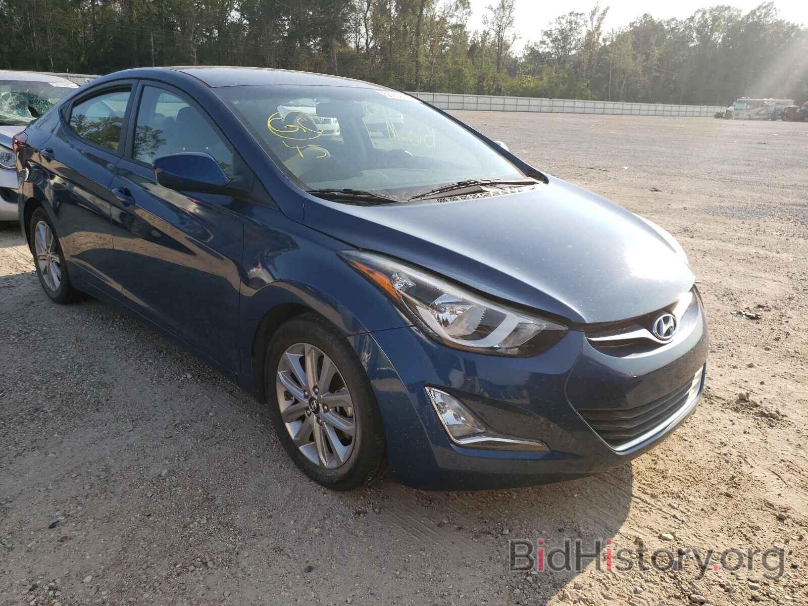 Photo KMHDH4AE0GU601418 - HYUNDAI ELANTRA 2016