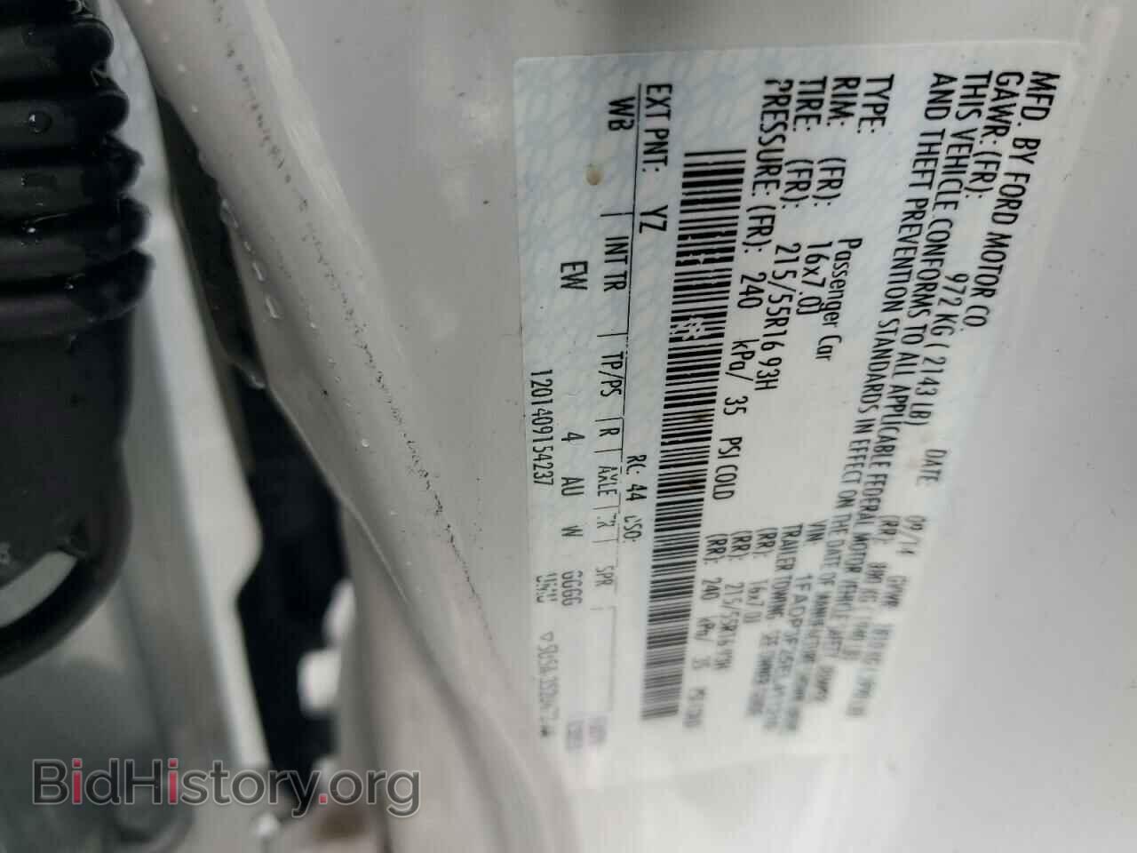 2014 FORD FOCUS - VIN: 1FADP3F25EL411316 - Фото 12