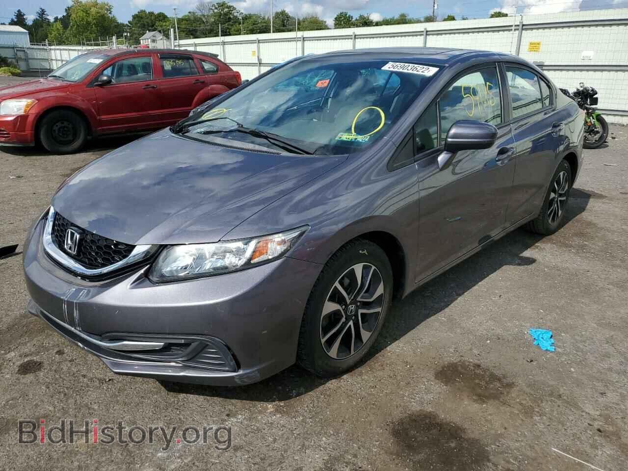 2015 HONDA CIVIC - VIN: 19XFB2F82FE227106 - Фото 2