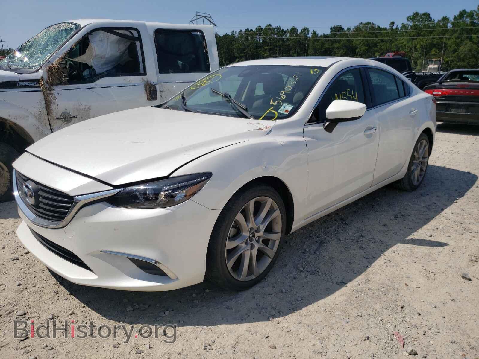2016 MAZDA 6 - VIN: JM1GJ1T59G1483615 - Фото 2