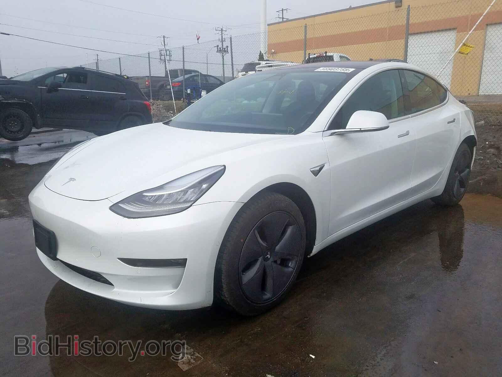 2019 TESLA MODEL 3 - VIN: 5YJ3E1EA7KF321866 - Фото 2