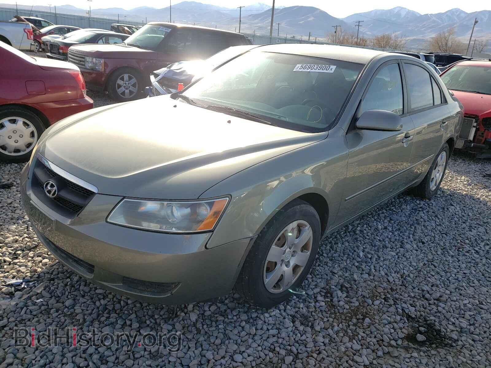 2007 HYUNDAI SONATA - VIN: 5NPET46C37H257253 - Фото 2