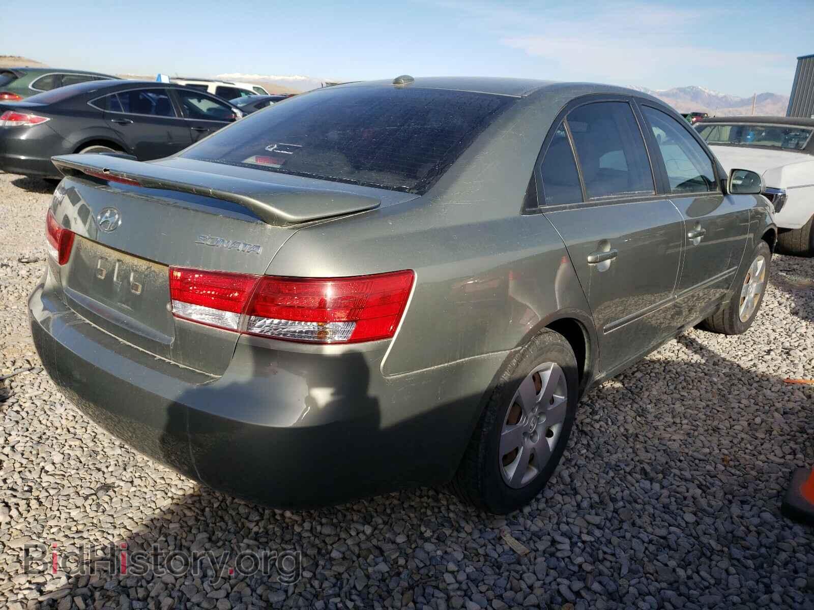 2007 HYUNDAI SONATA - VIN: 5NPET46C37H257253 - Фото 4
