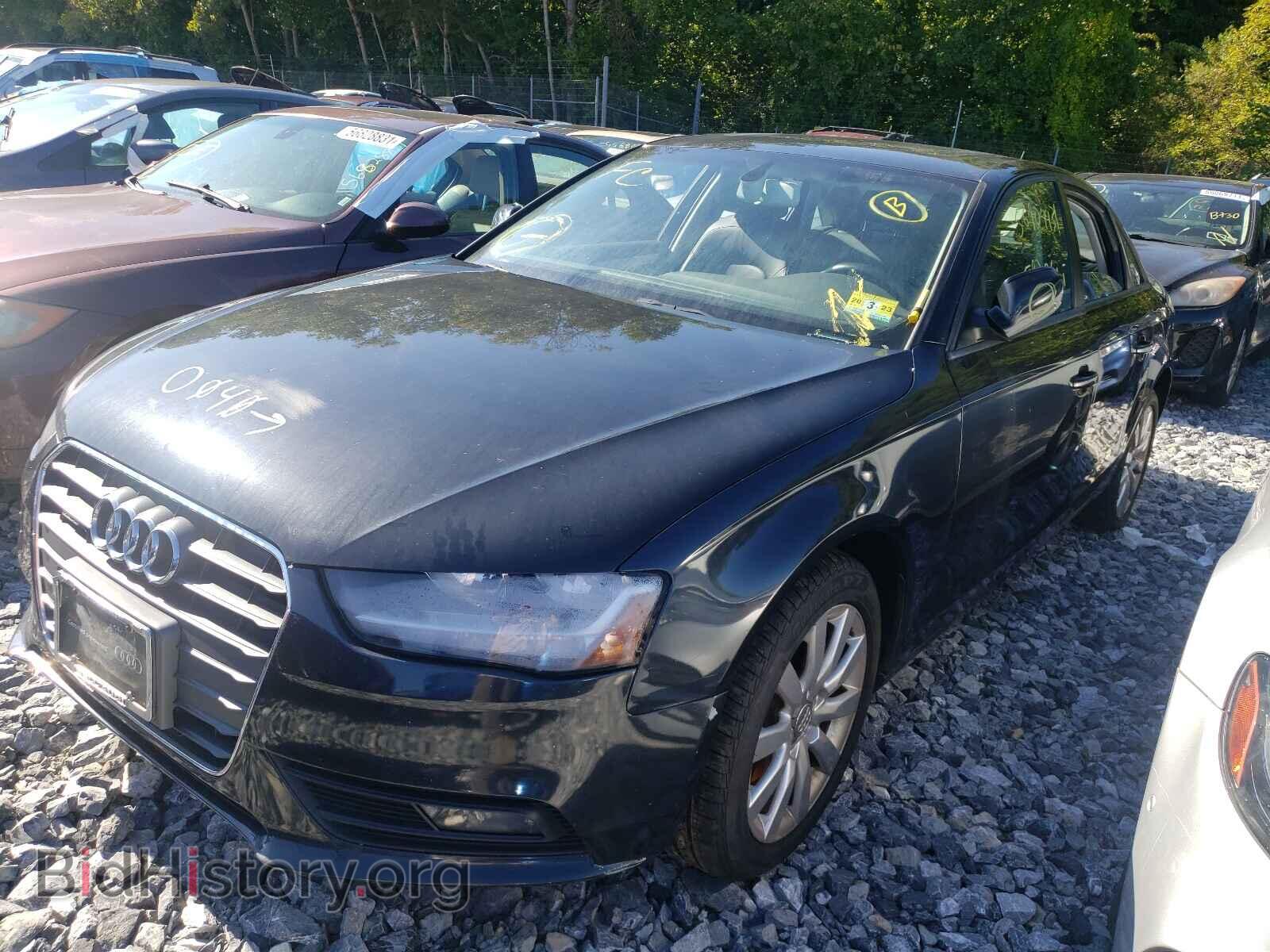 2014 AUDI A4 - VIN: WAUBFAFLXEN008483 - Фото 2