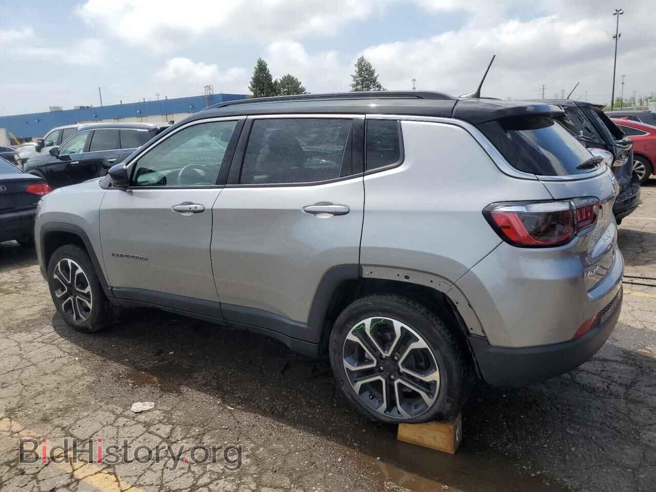 2022 JEEP COMPASS - VIN: 3C4NJDCB1NT227893 - Фото 2