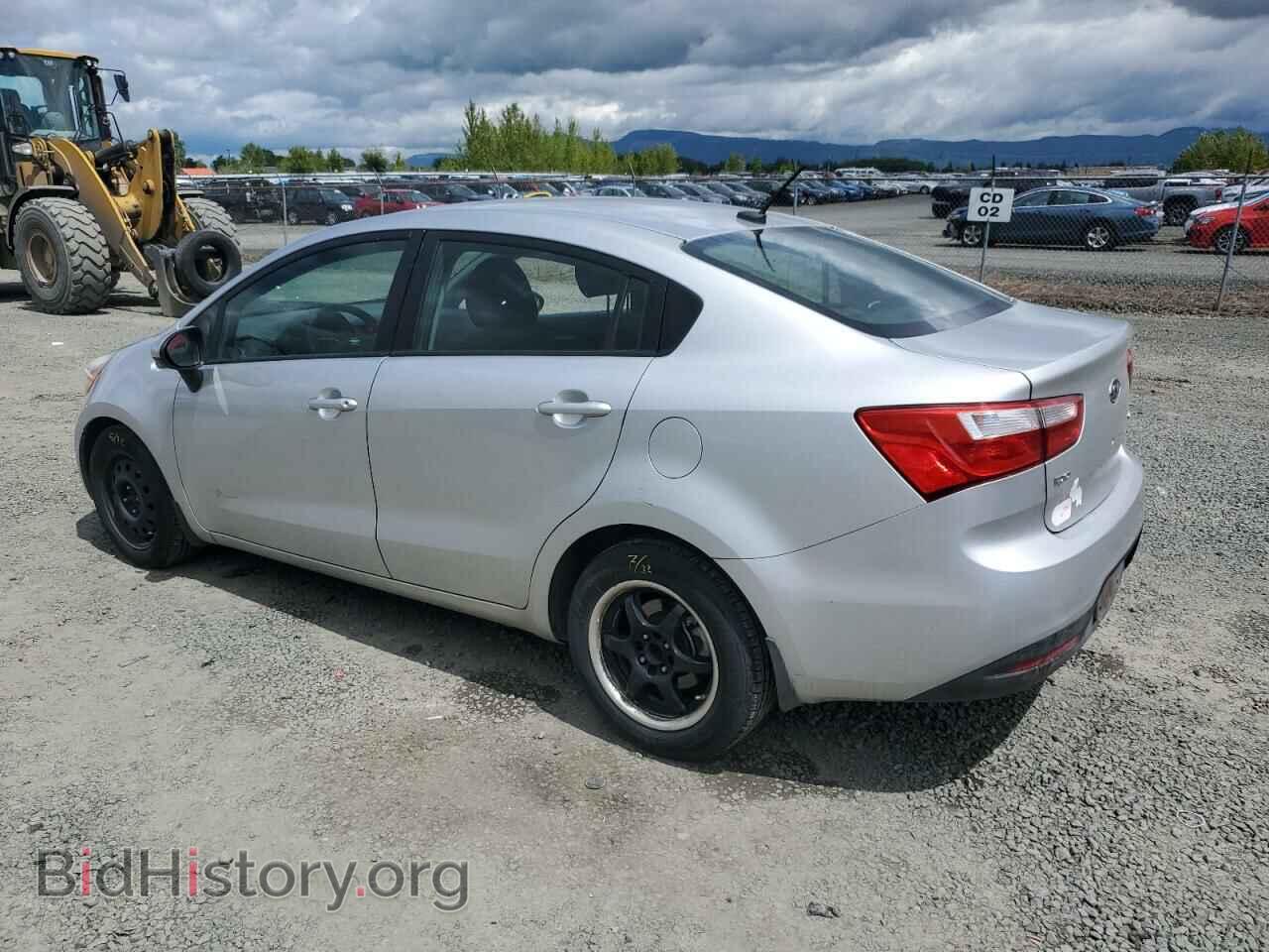 2012 KIA RIO - VIN: KNADN4A36C6077344 - Фото 2