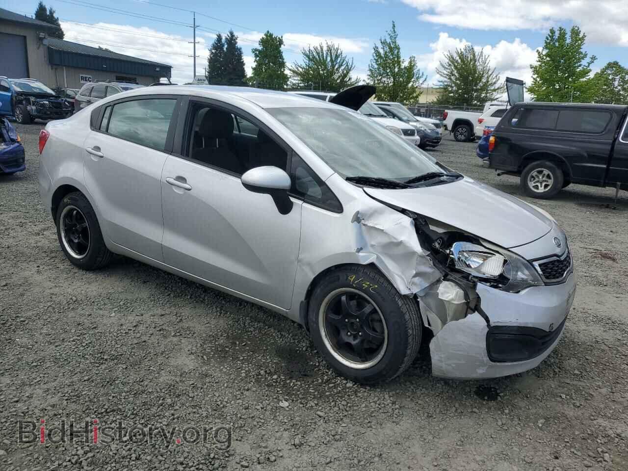 2012 KIA RIO - VIN: KNADN4A36C6077344 - Фото 4