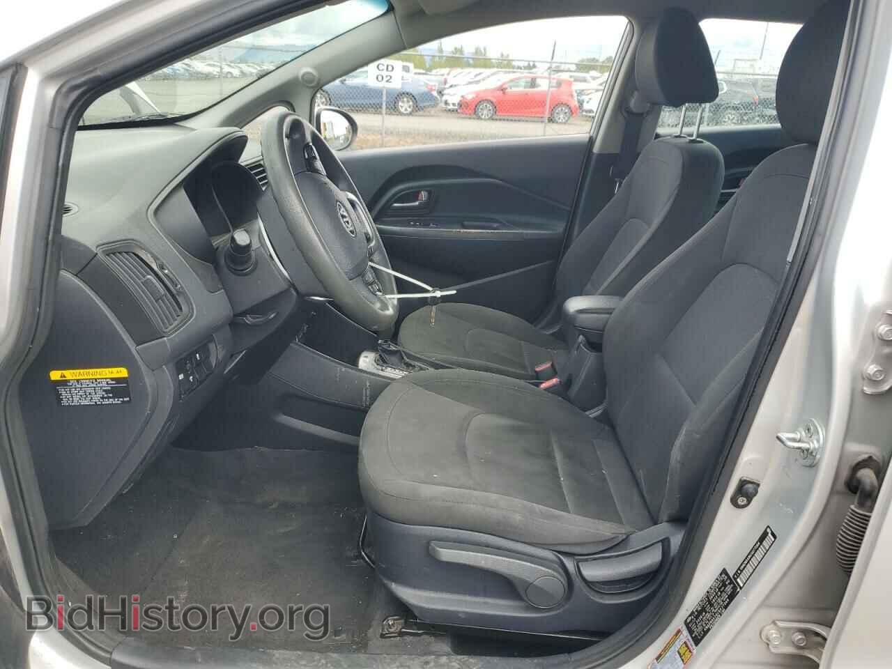 2012 KIA RIO - VIN: KNADN4A36C6077344 - Фото 7