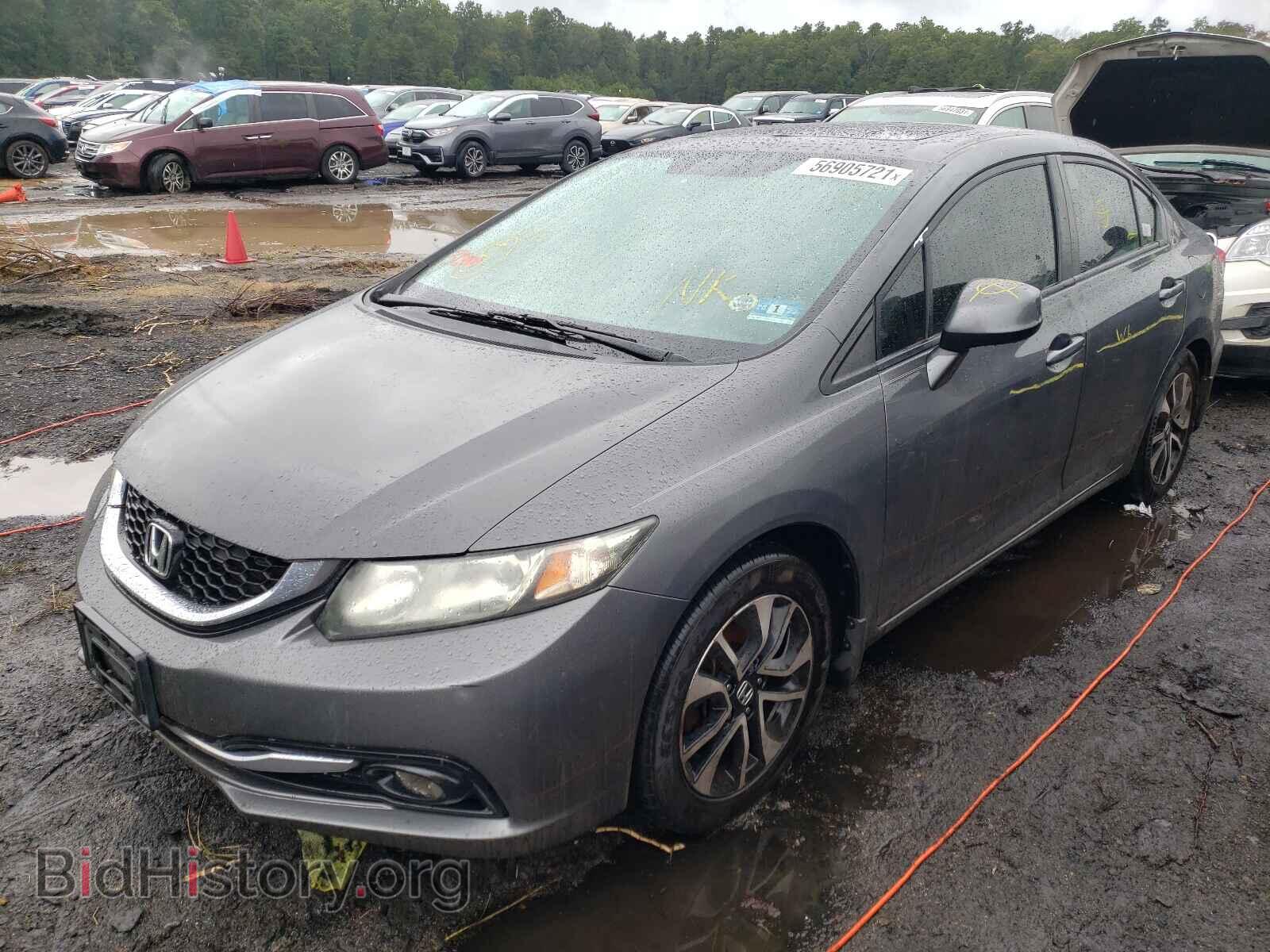 2013 HONDA CIVIC - VIN: 2HGFB2F9XDH516679 - Фото 2