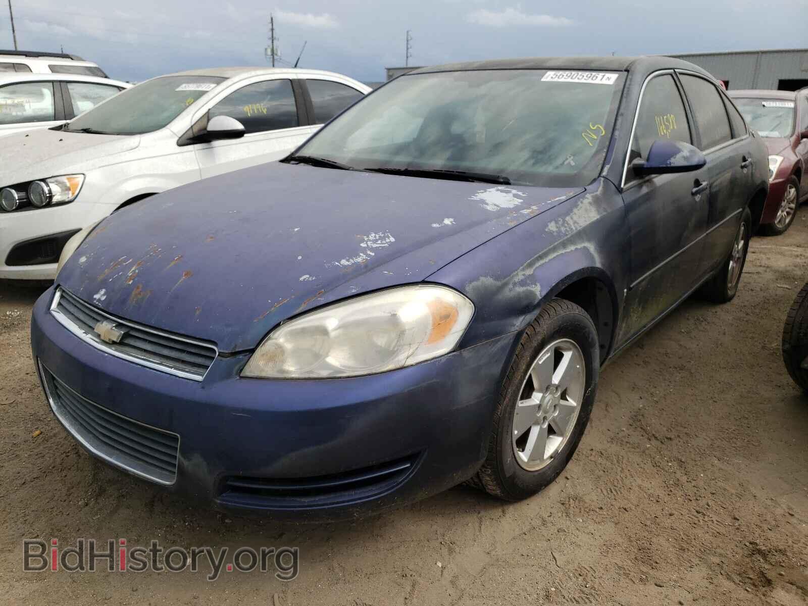 2007 CHEVROLET IMPALA - VIN: 2G1WT58KX79265313 - Фото 2