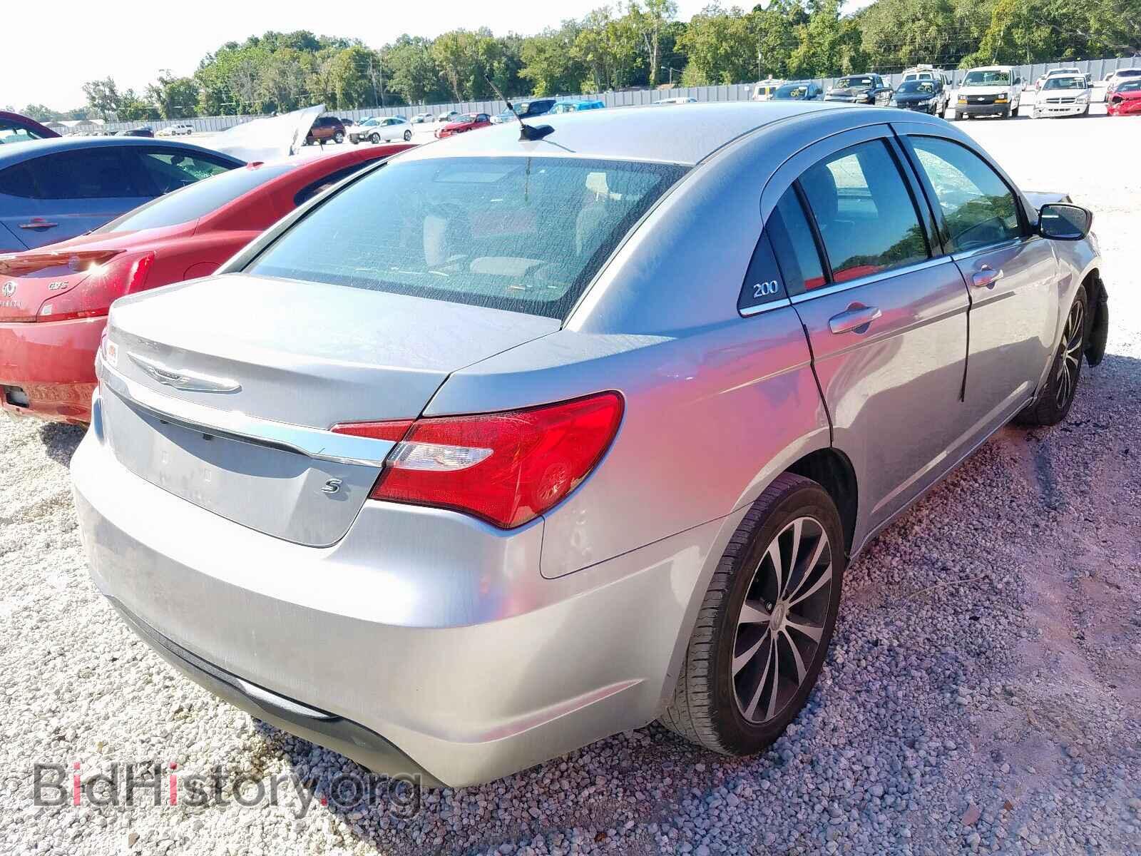 2014 CHRYSLER 200 - VIN: 1C3CCBBG3EN191891 - Фото 4