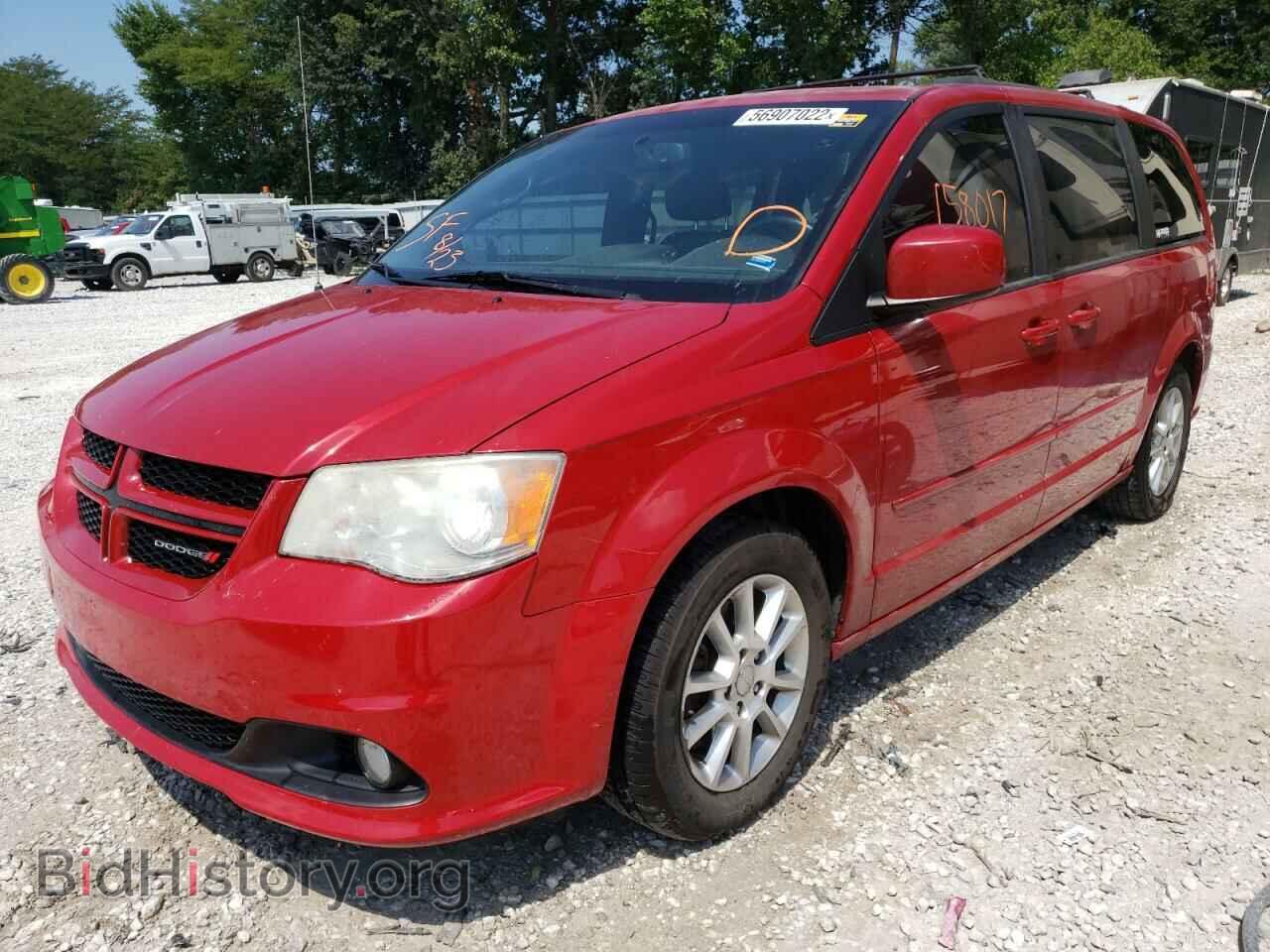 2013 DODGE CARAVAN - VIN: 2C4RDGEG2DR561659 - Фото 2